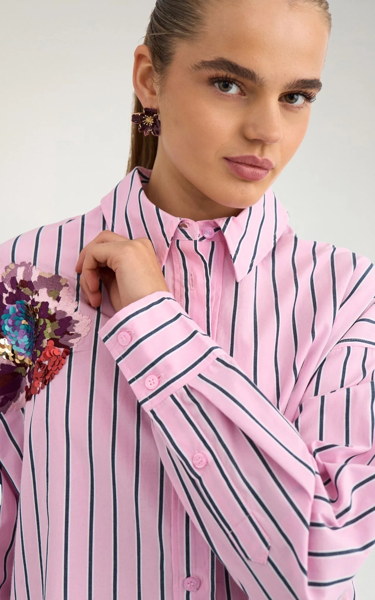 Nümph - Nuelfa Oversize Shirt Bonbon