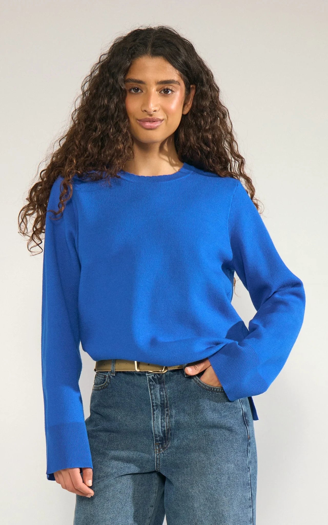 Nümph - Numarta Relaxed Fit Pullover Princess Blue