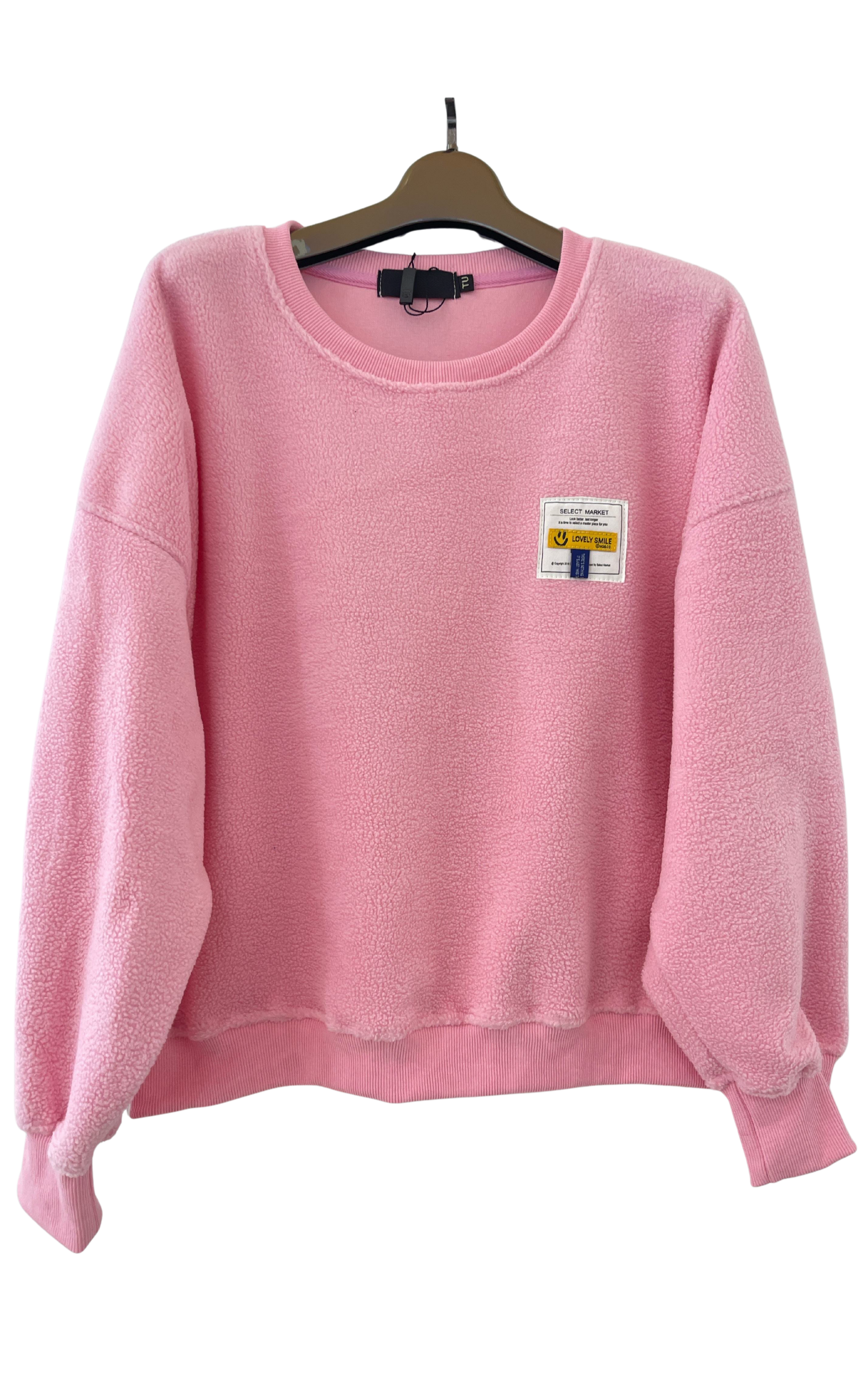 Pink Teddy Sweater