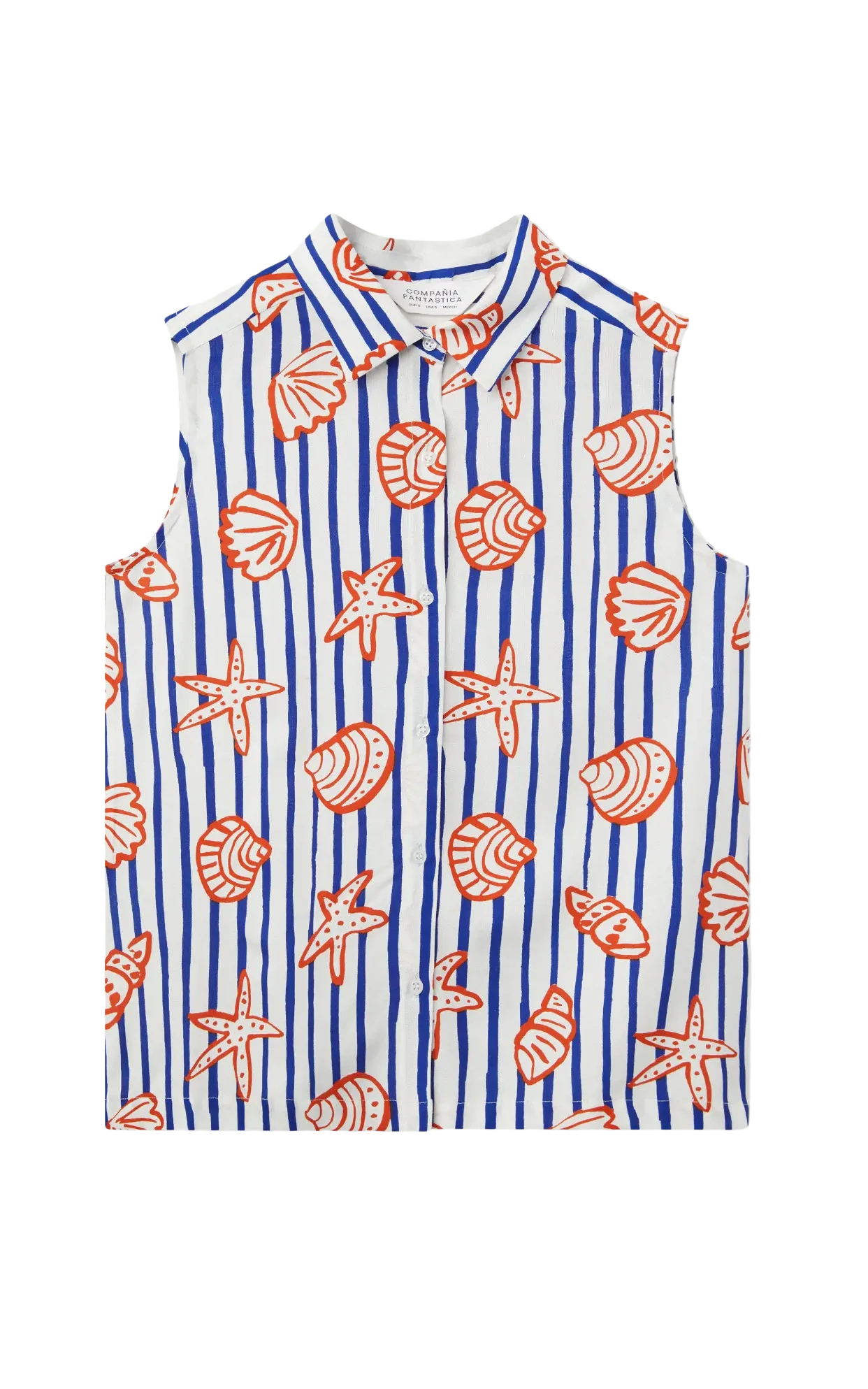 Compania Fantastica - Nemo Striped Print Shirt