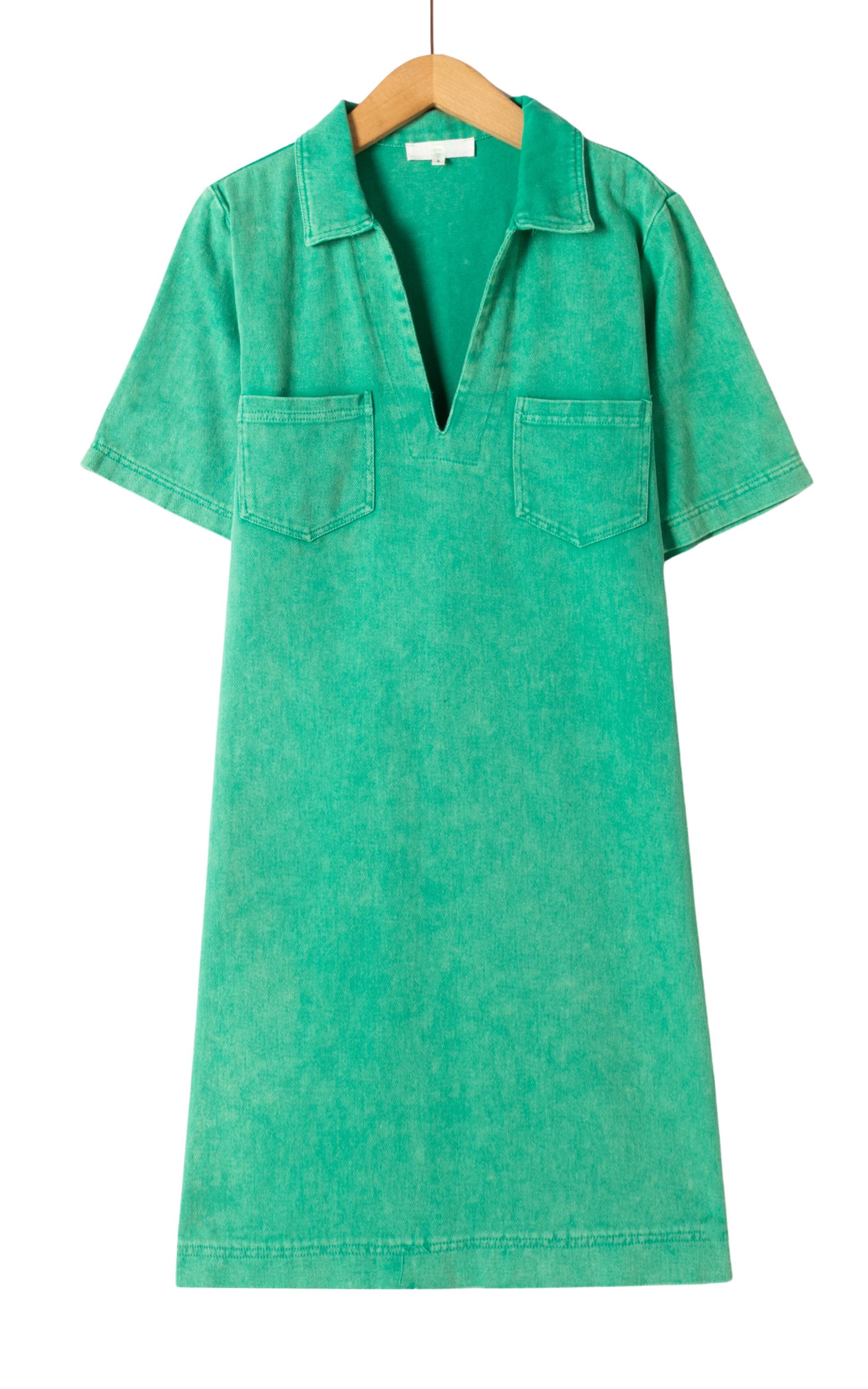 V-halsjurk Groen