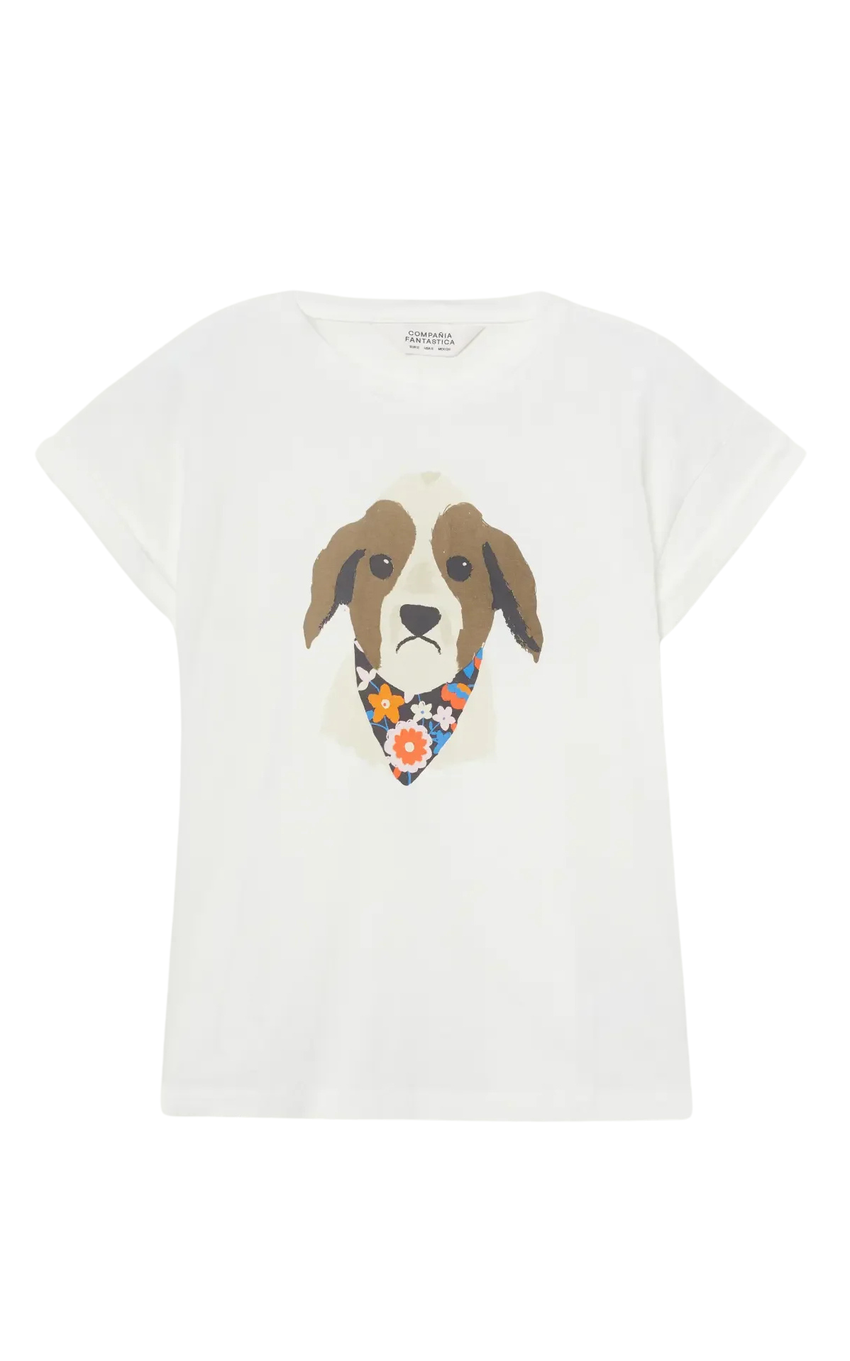 T-shirt With Dog Print