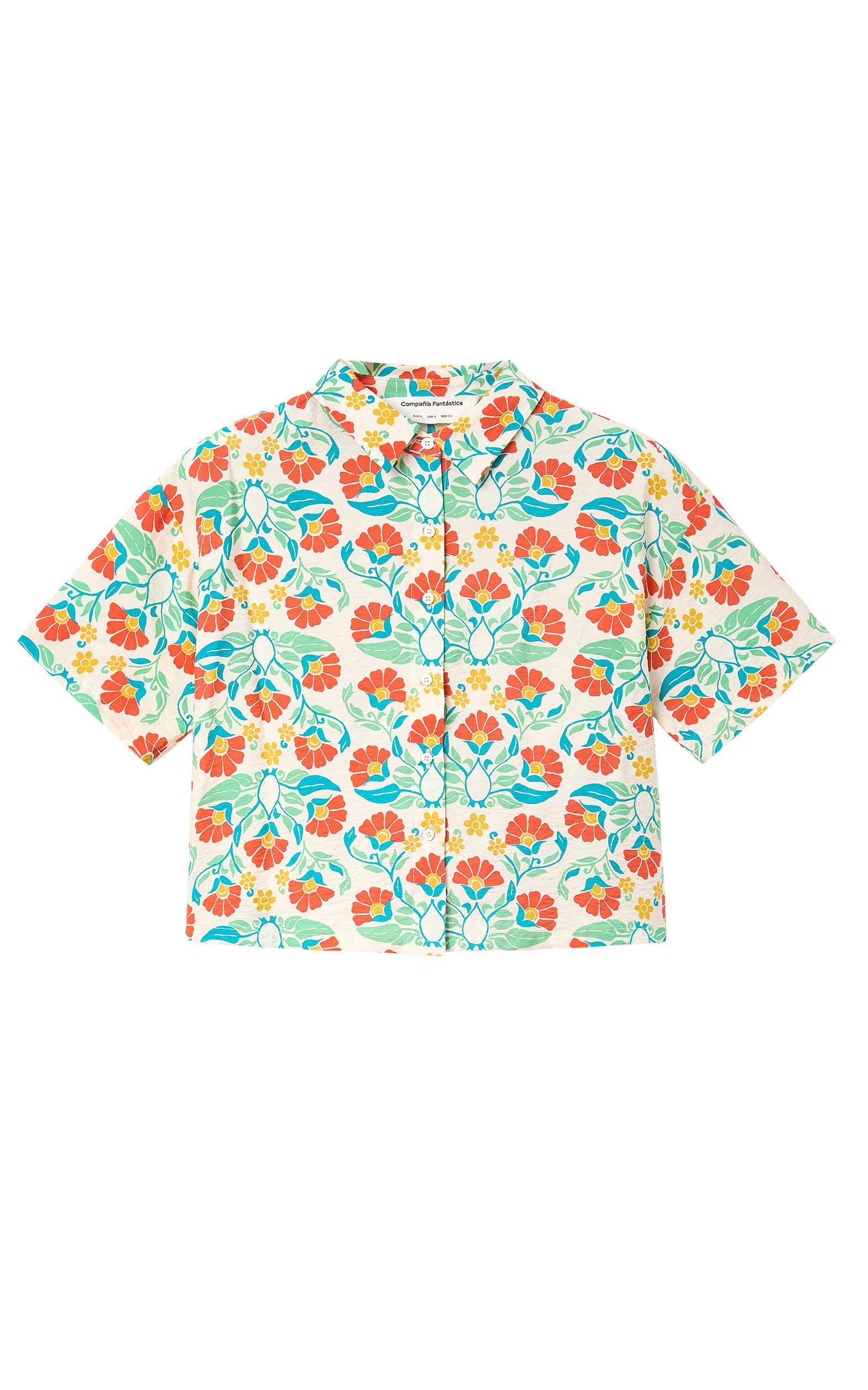 Compania Fantastica - Small Royal Print Shirt
