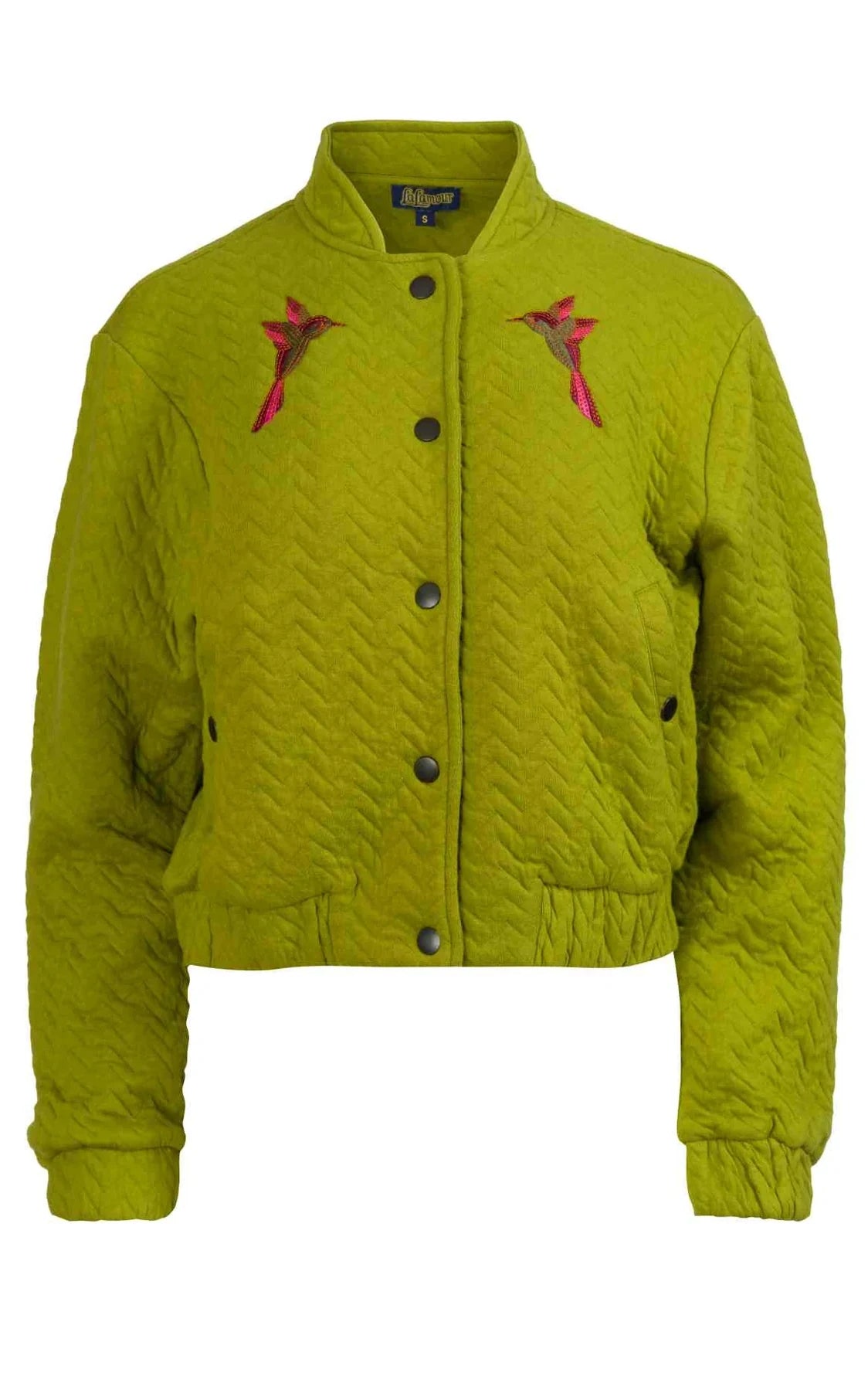 Billie Jacket Capitone Golden Cypress