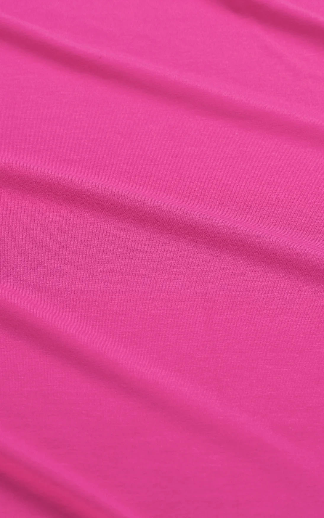 Lalamour - Vera Top LS Jersey Plain Fuchsia Red