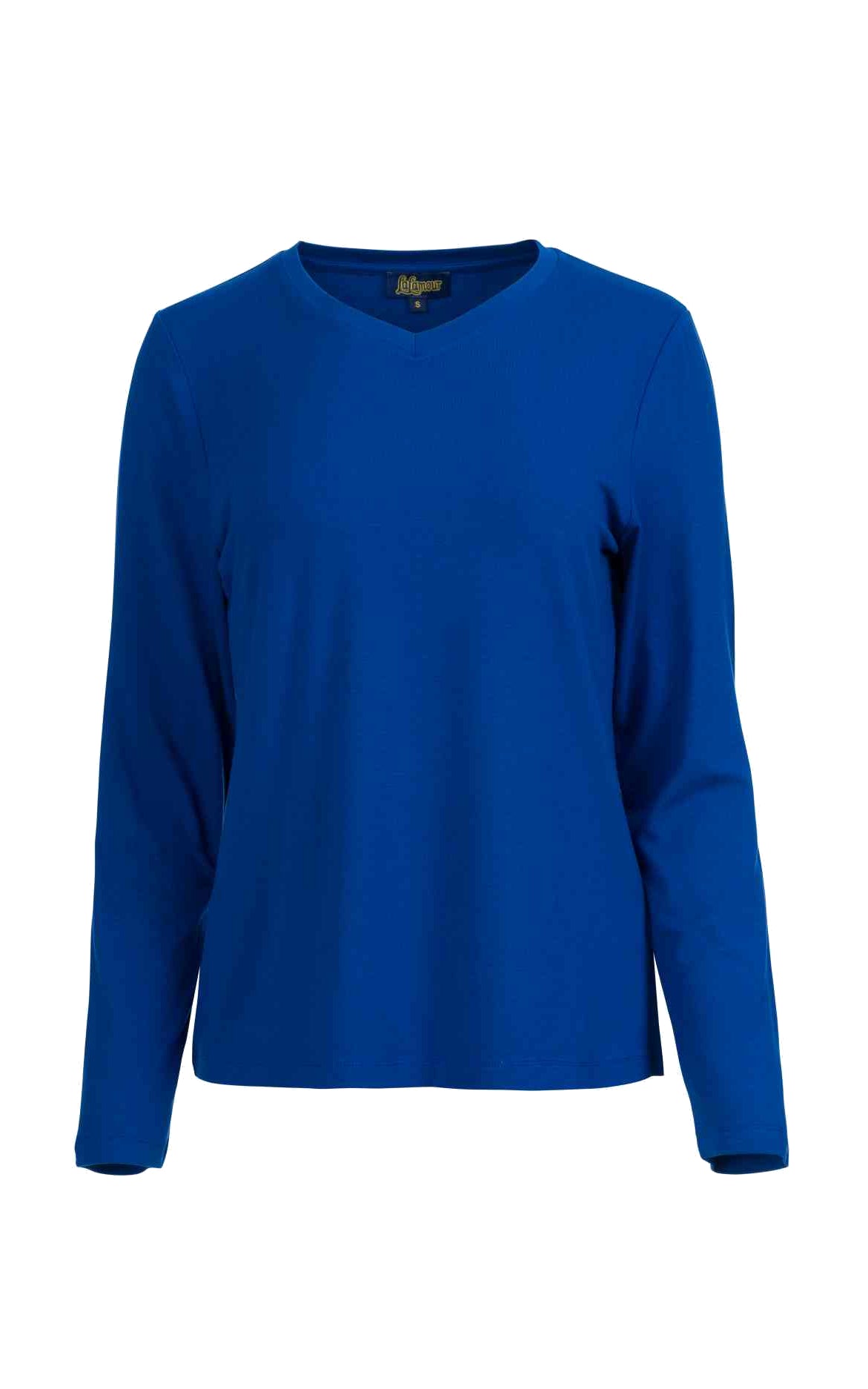 Lalamour - Vera Top LS Jersey Plain True Blue