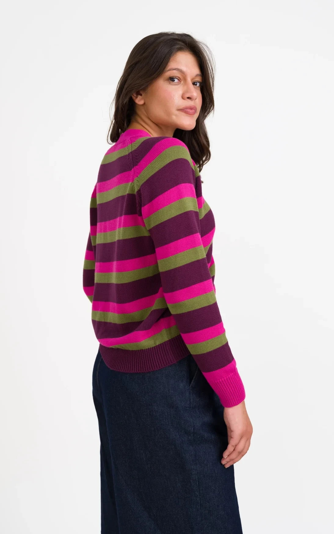 Lalamour - Cardigan Enya Warm Knitwear Fig