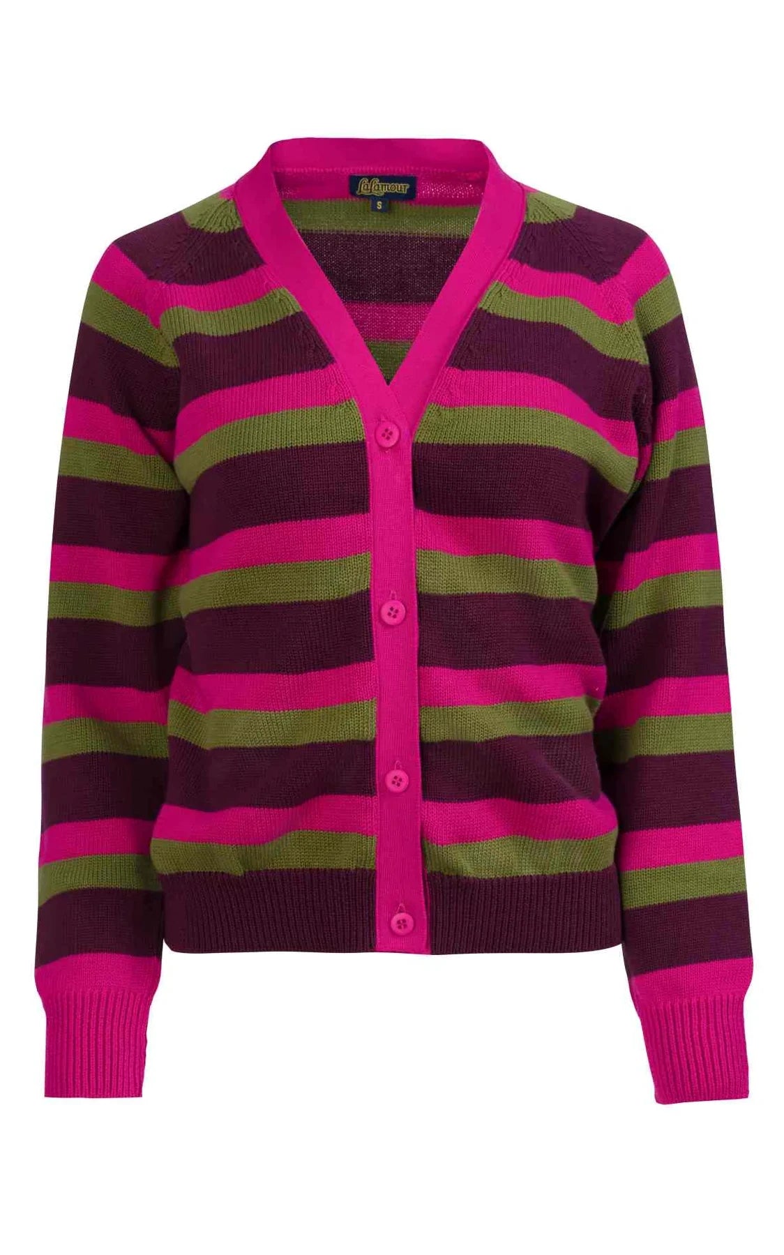 Lalamour - Cardigan Enya Warm Knitwear Fig