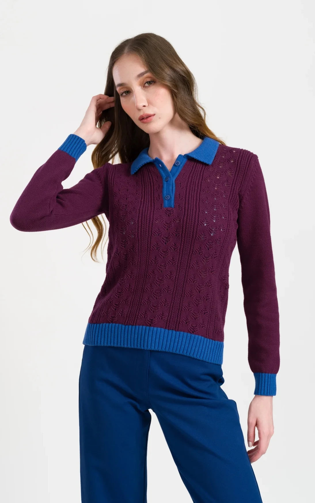 Lalamour - Romy Top Warm LS Knitwear Fig
