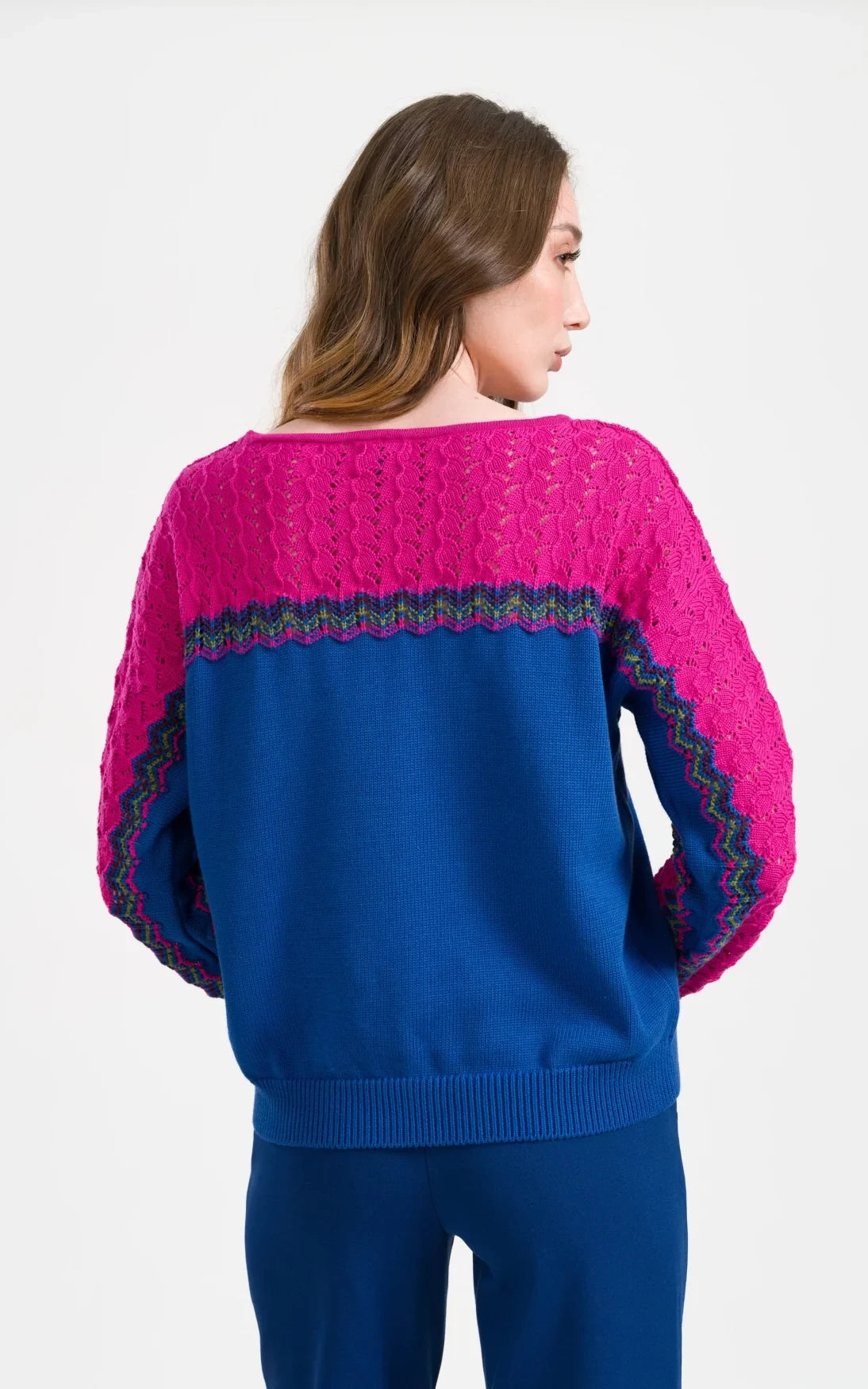 Lalamour - Sweater Charlotte Knitwear Colorblock