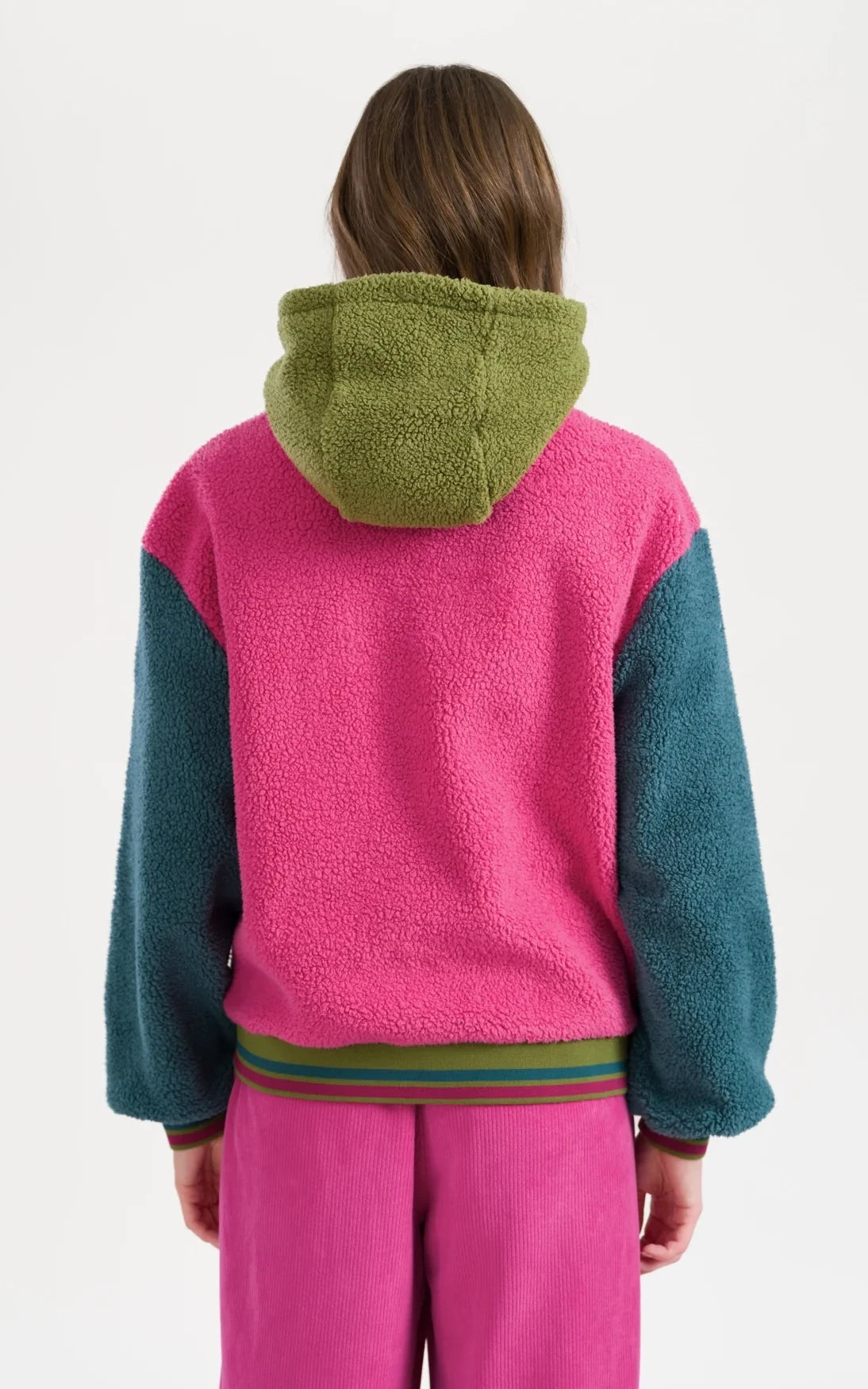Lalamour - Zyra Jacket Plush Colorblock