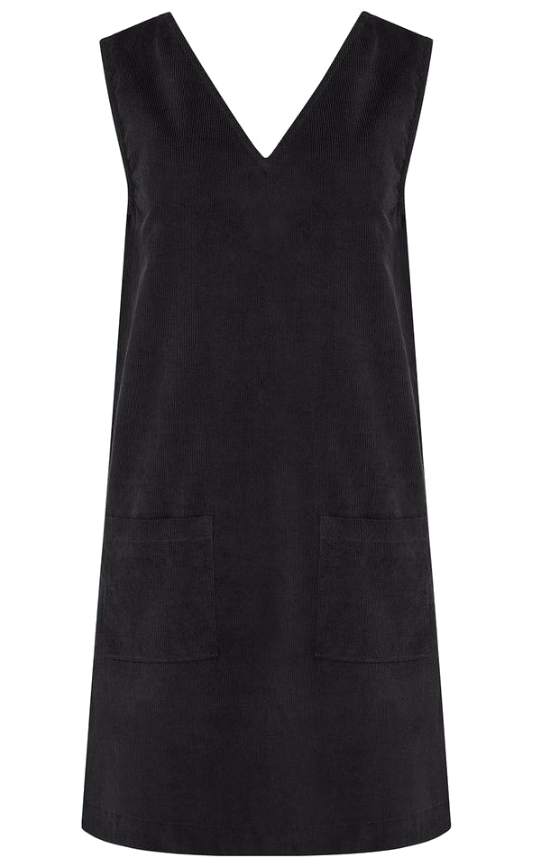 Kacy Tunic Dress Black Cord