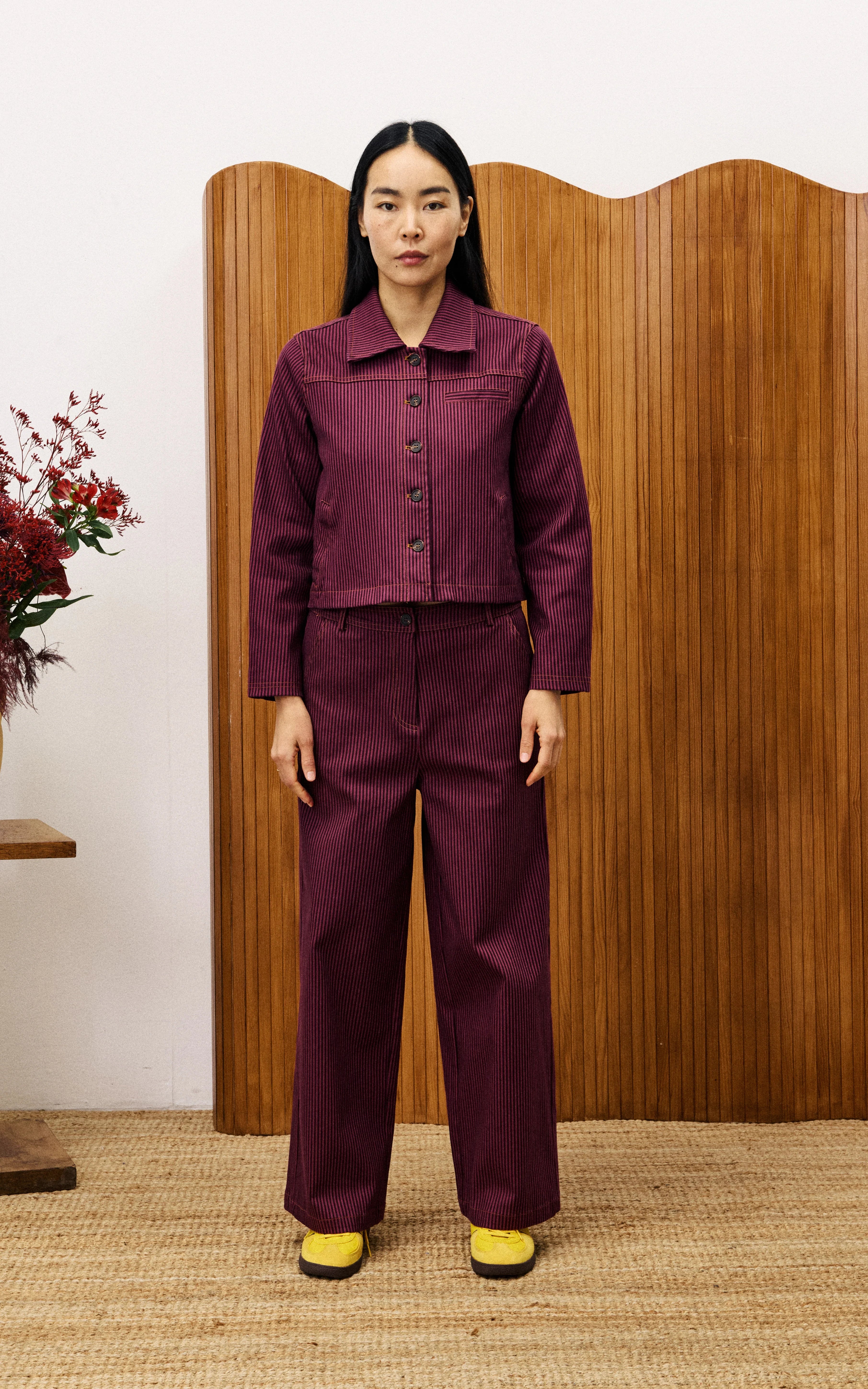 FRNCH - Acacia Fuchsia Jacket