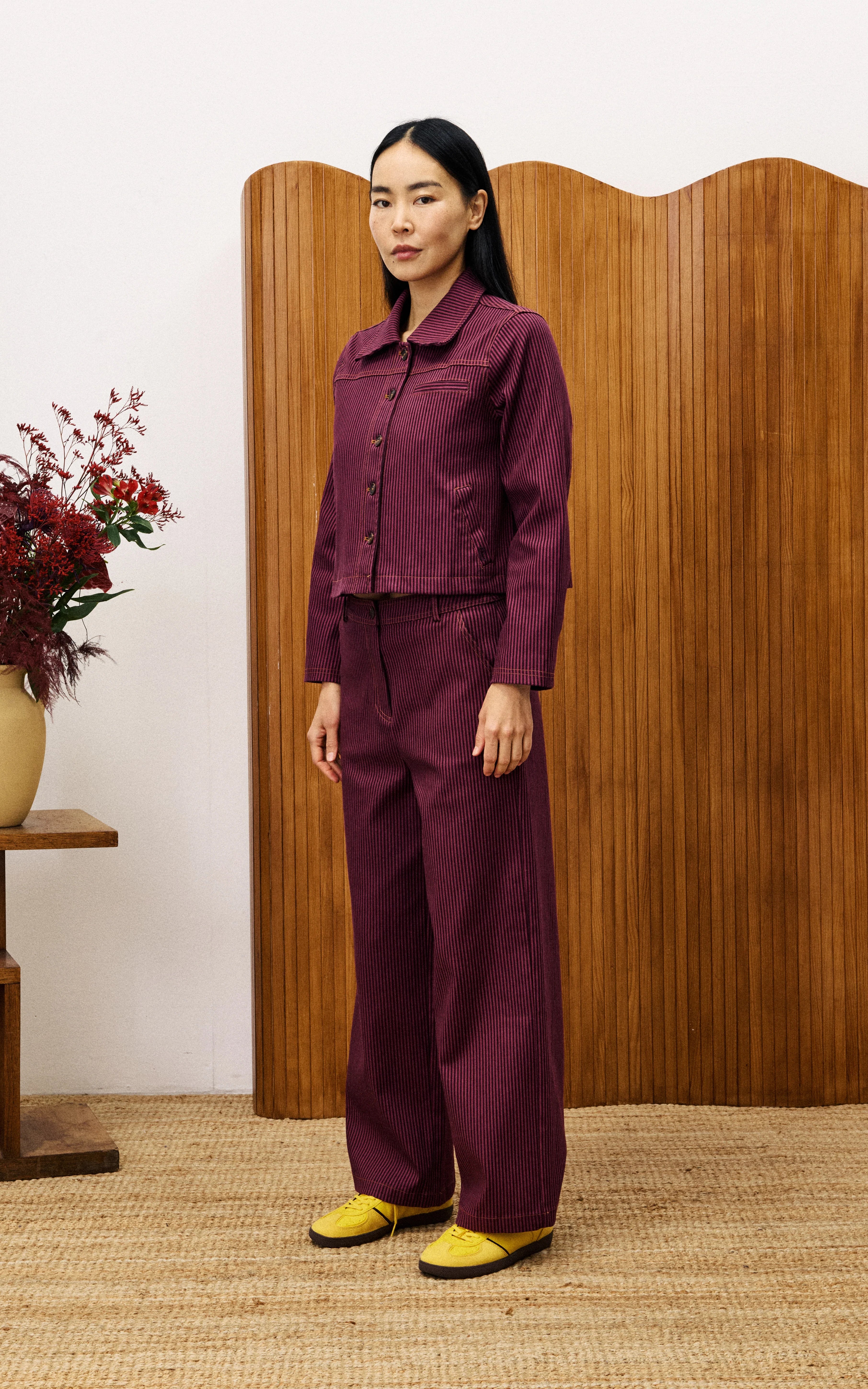 FRNCH - Acacia Fuchsia Jacket