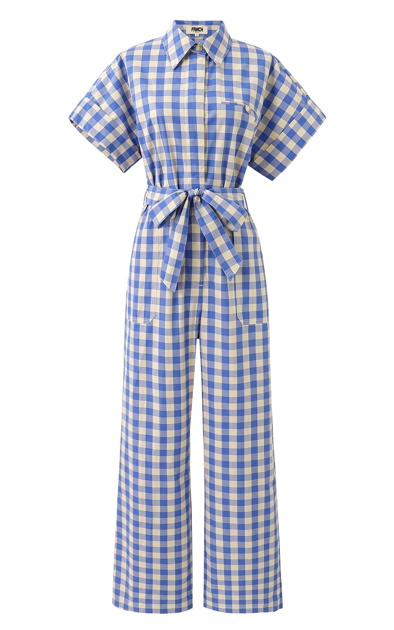 FRNCH - Oceanus Jumpsuit Azure Blue