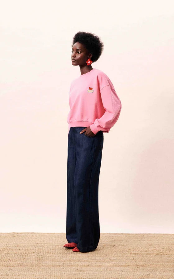 FRNCH - Tamise Sweatshirt Pink