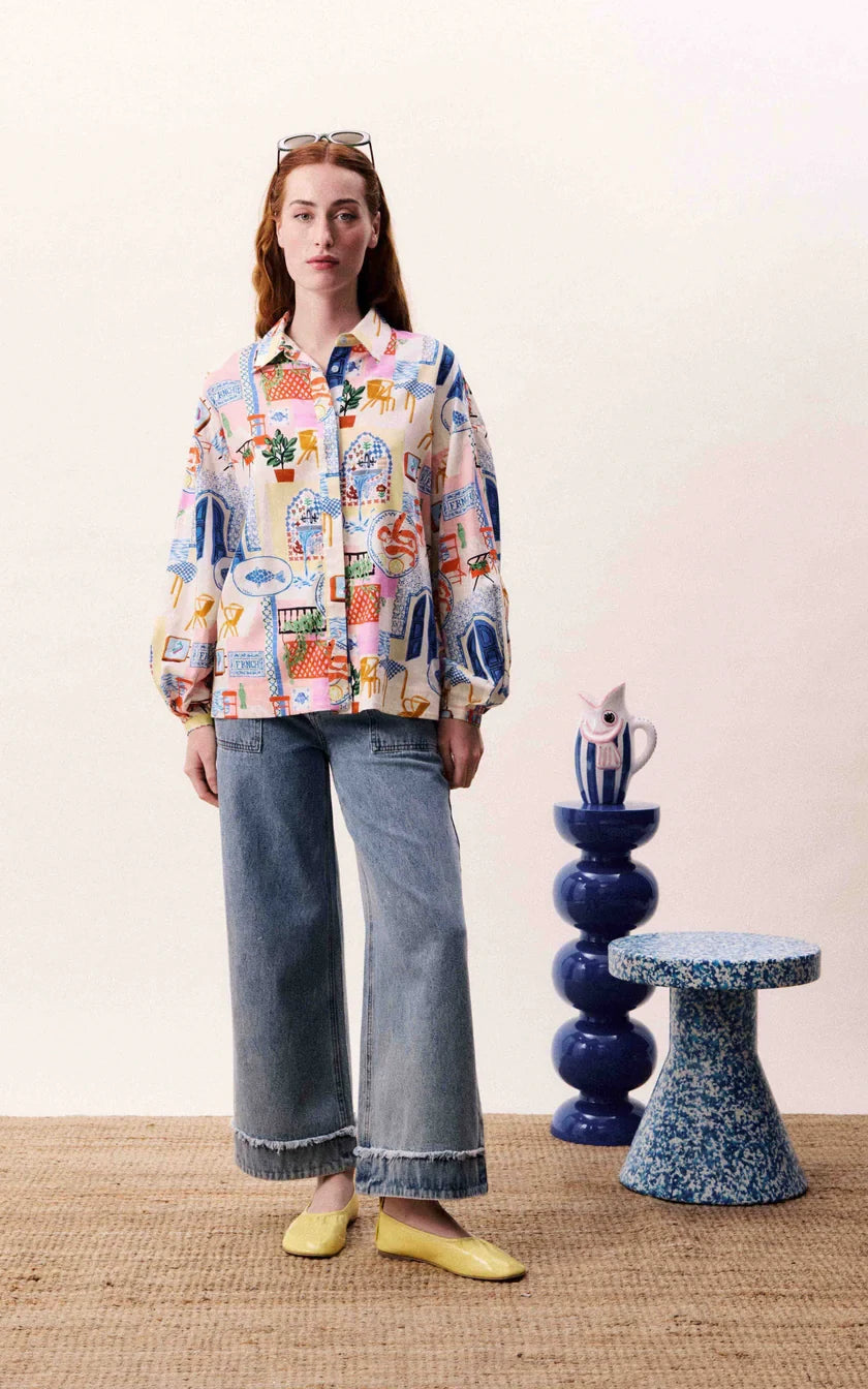 FRNCH - Topaze Shirt Water's Edge