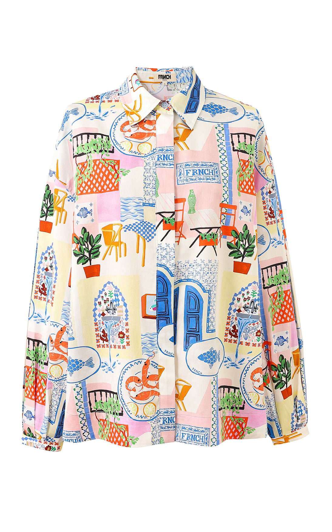 FRNCH - Topaze Shirt Water's Edge
