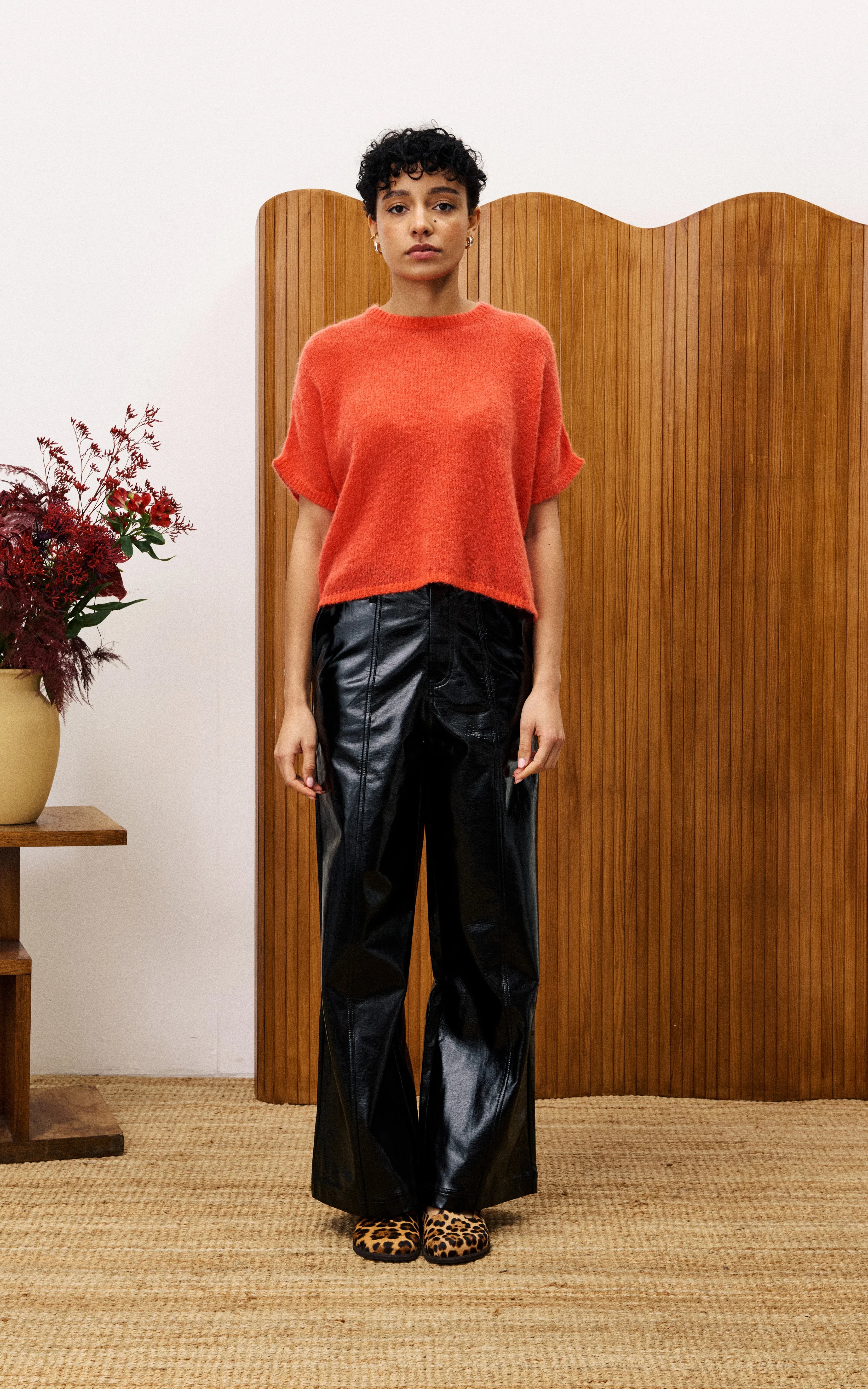 FRNCH - Red Diamond Sweater