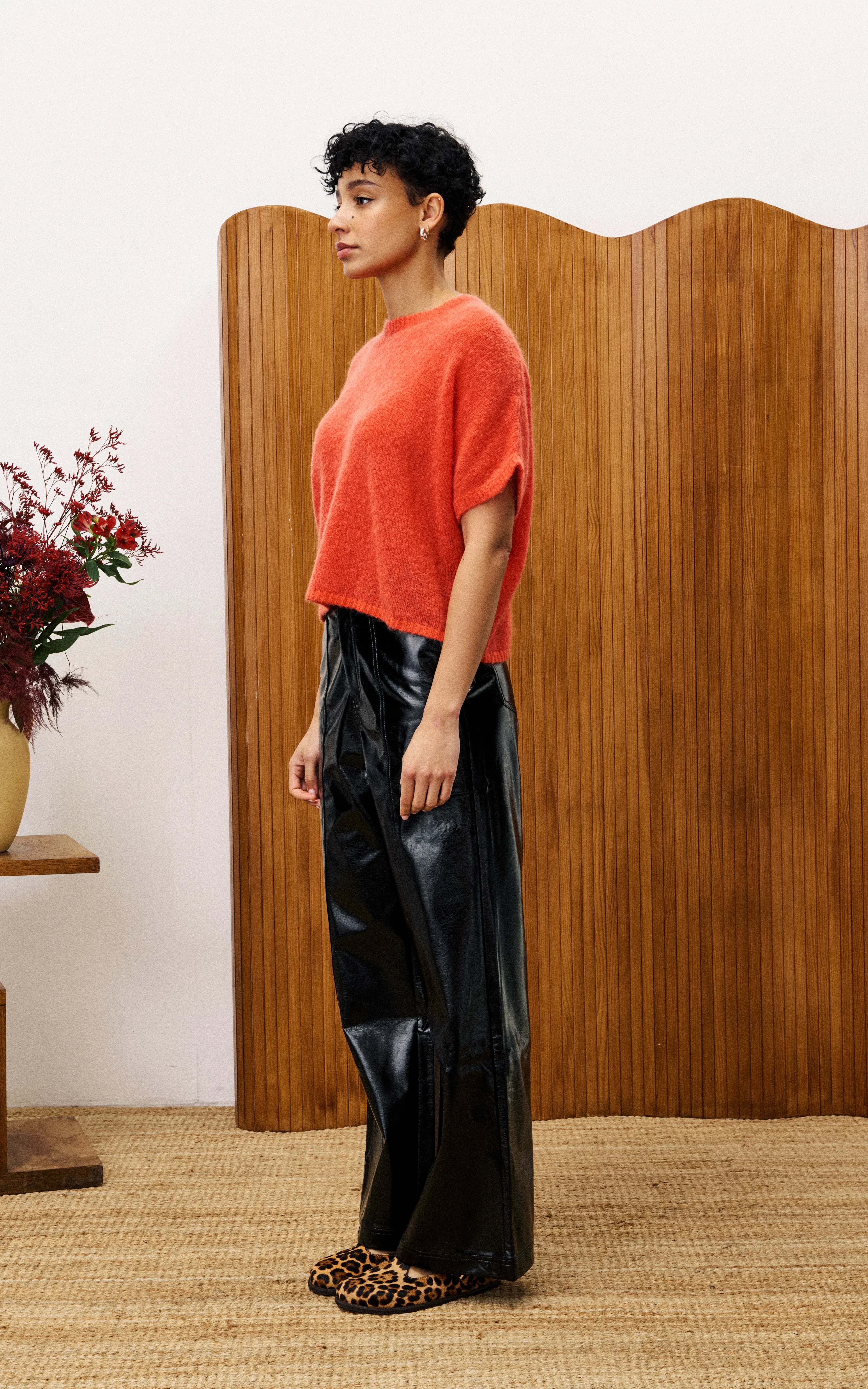 FRNCH - Red Diamond Sweater