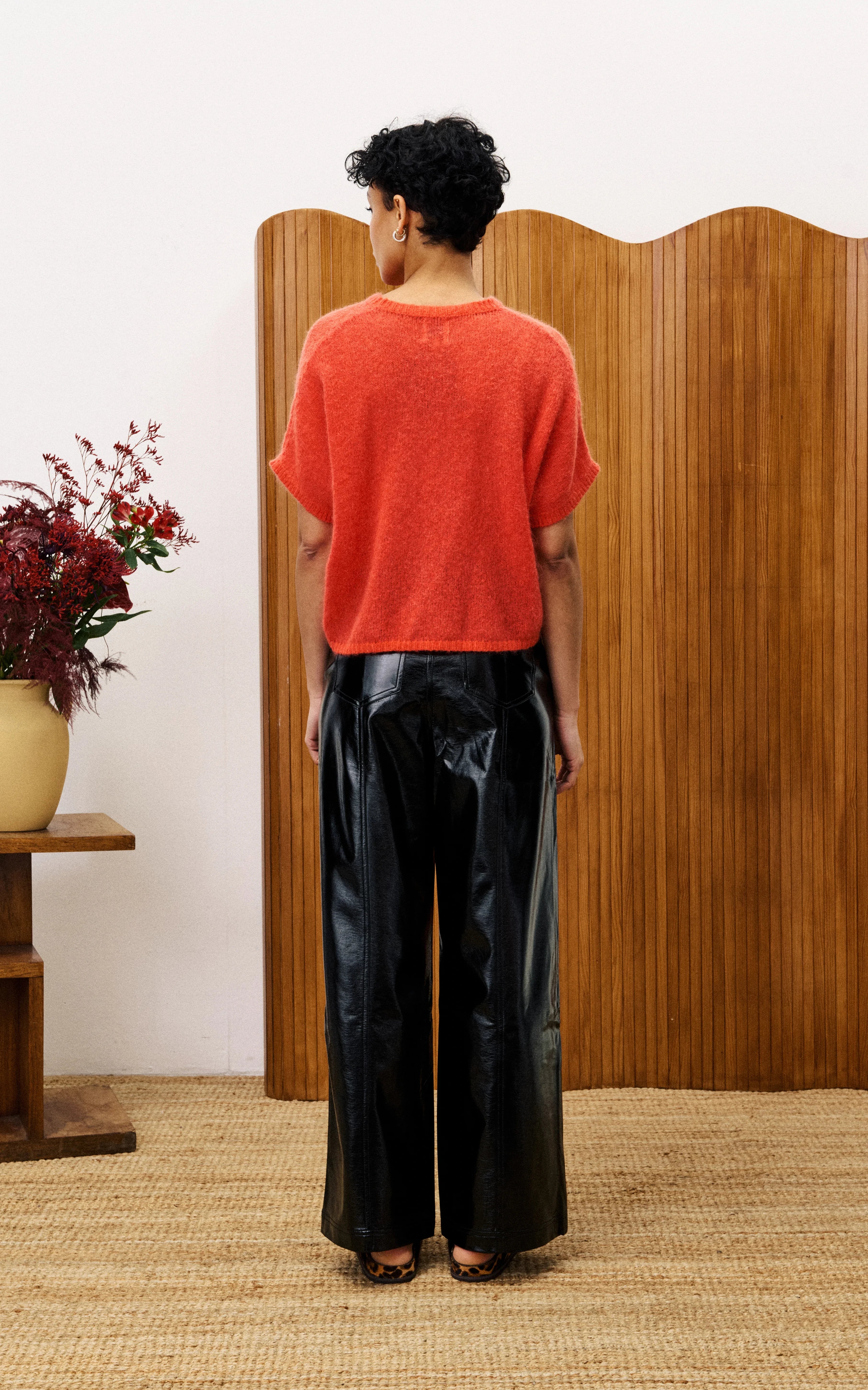 FRNCH - Red Diamond Sweater