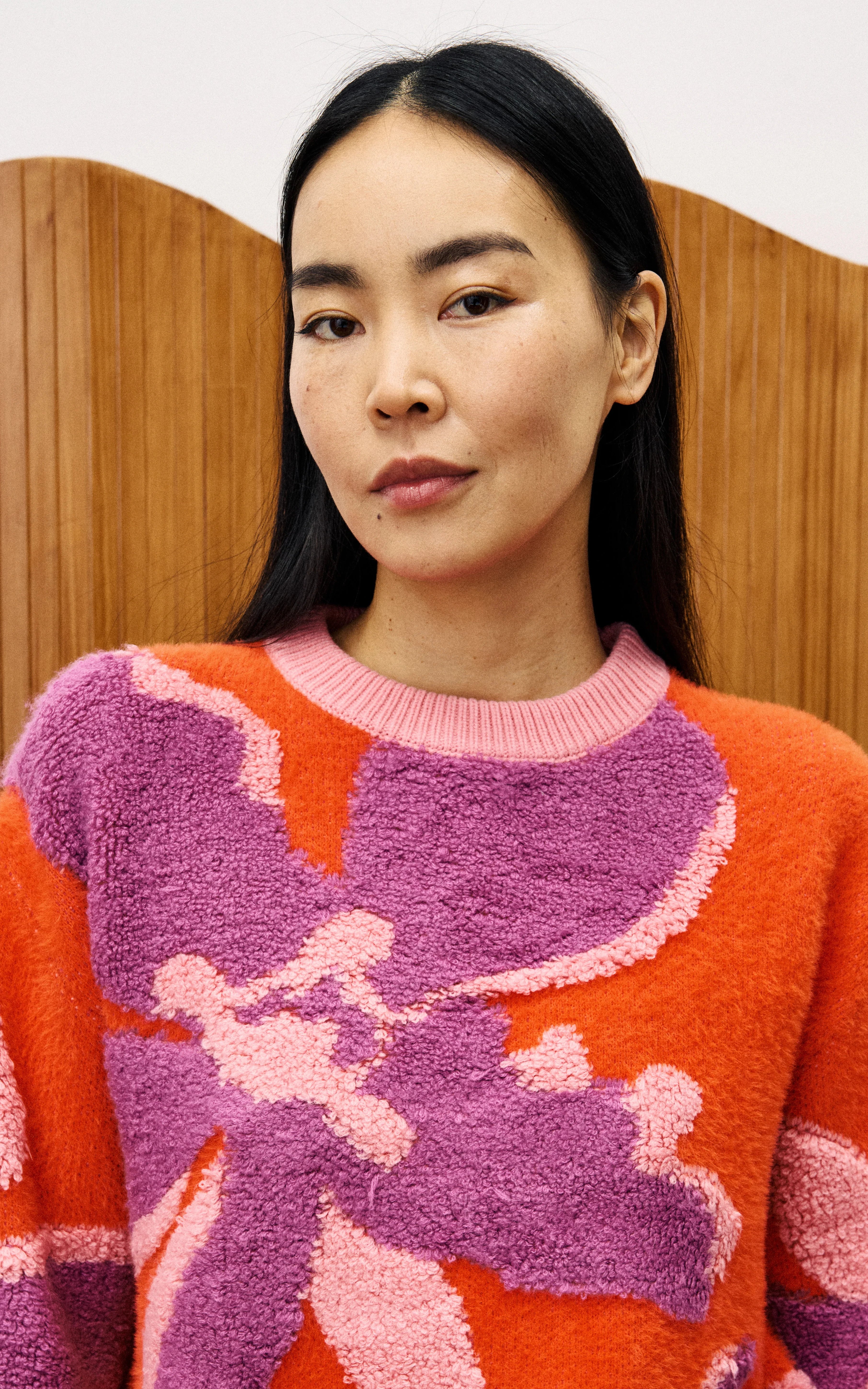 FRNCH - Ayme Orange Sweater