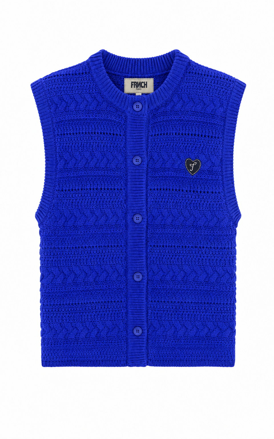 FRNCH - Miryang Electric Blue Cardigan