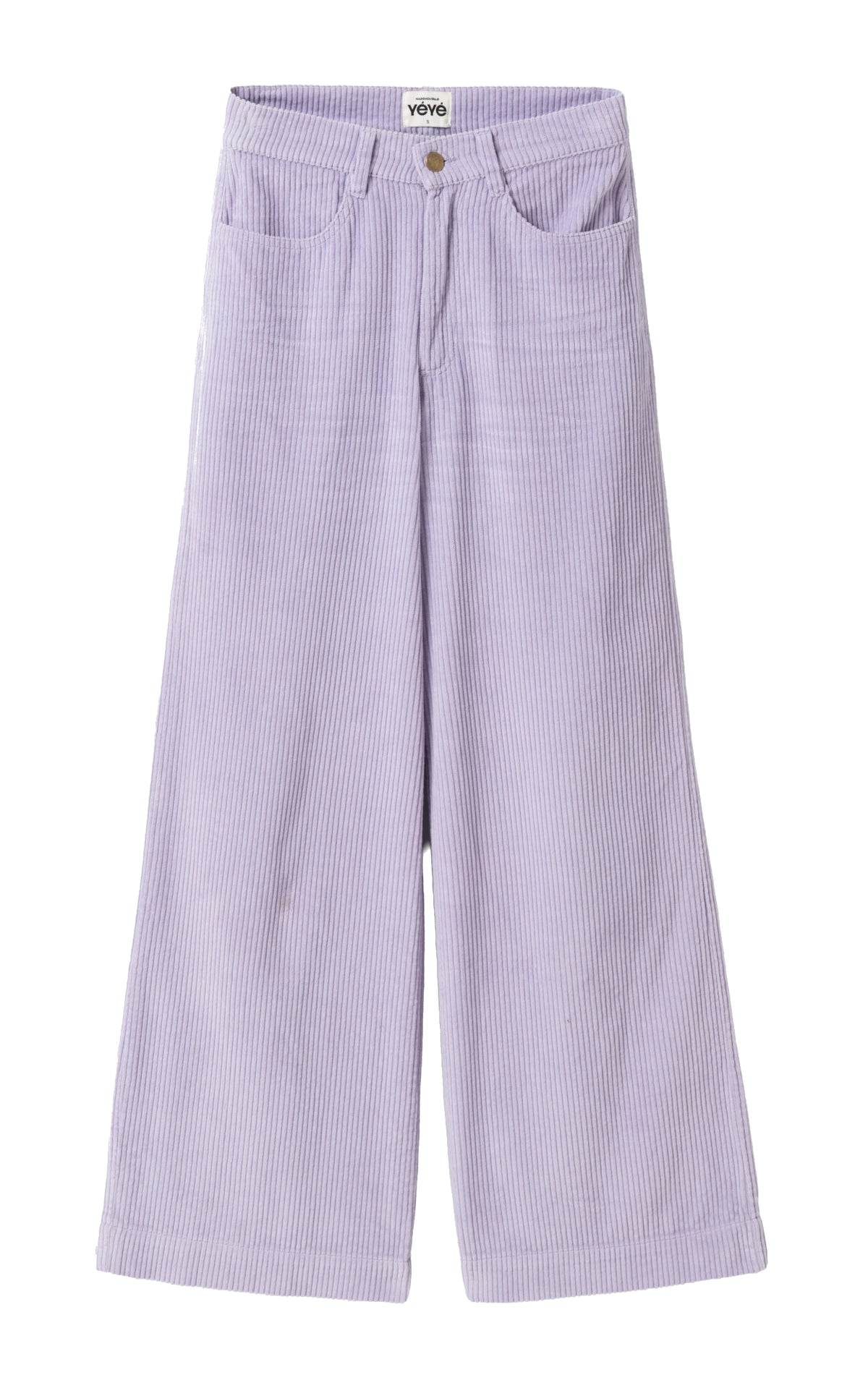 Mademoiselle YéYé - Casual Cut Trousers Lavender