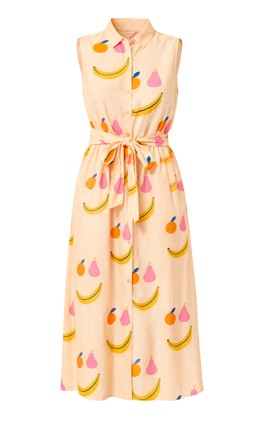 Pepaloves - Happy Fruits Buttoned Dress