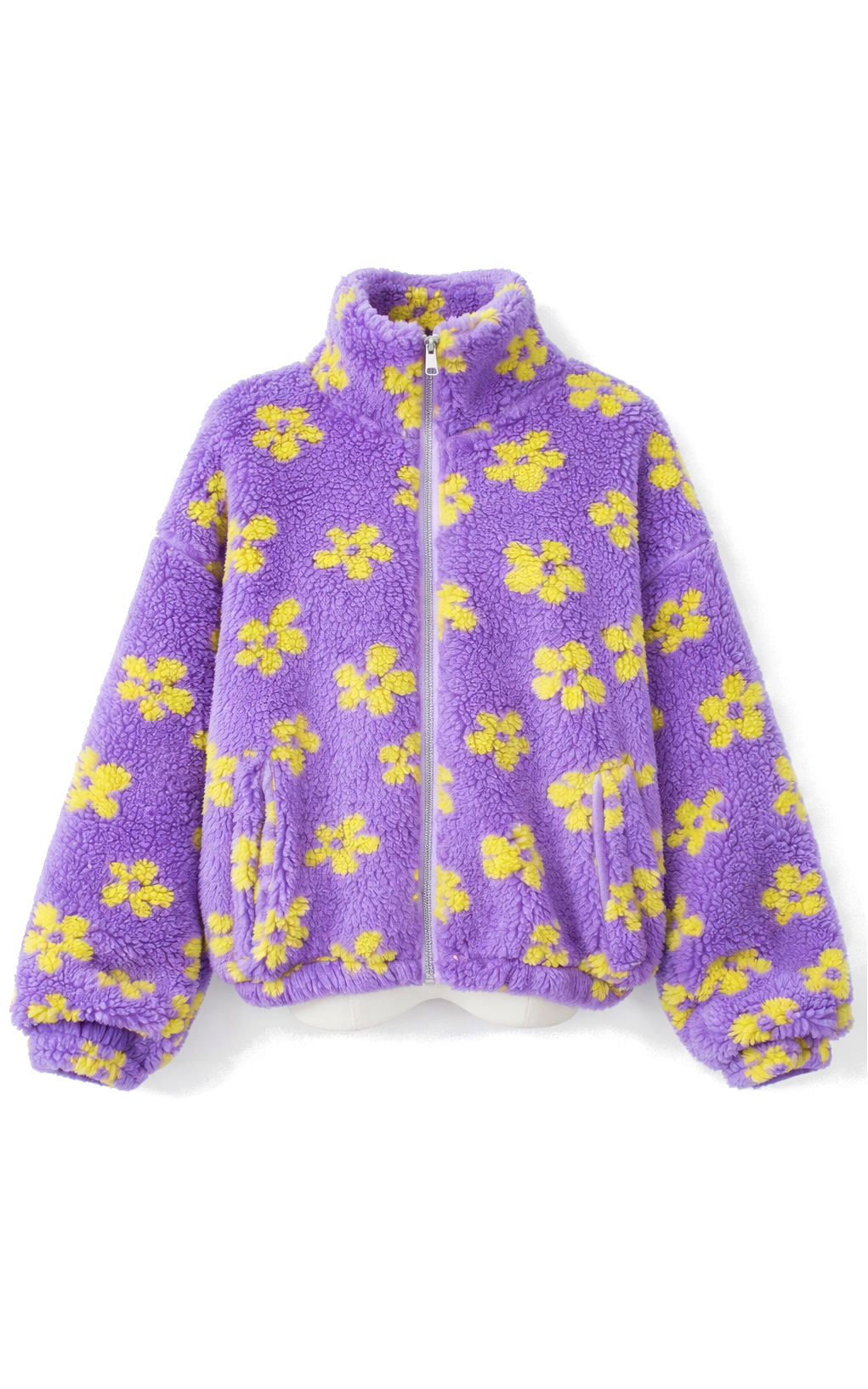 Bellavie - Flower Teddy Vest Purple