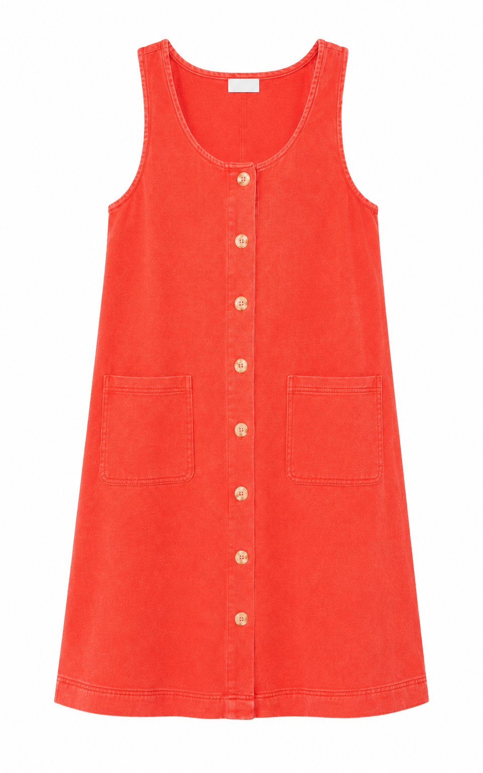 Sleeveless Dress Coral