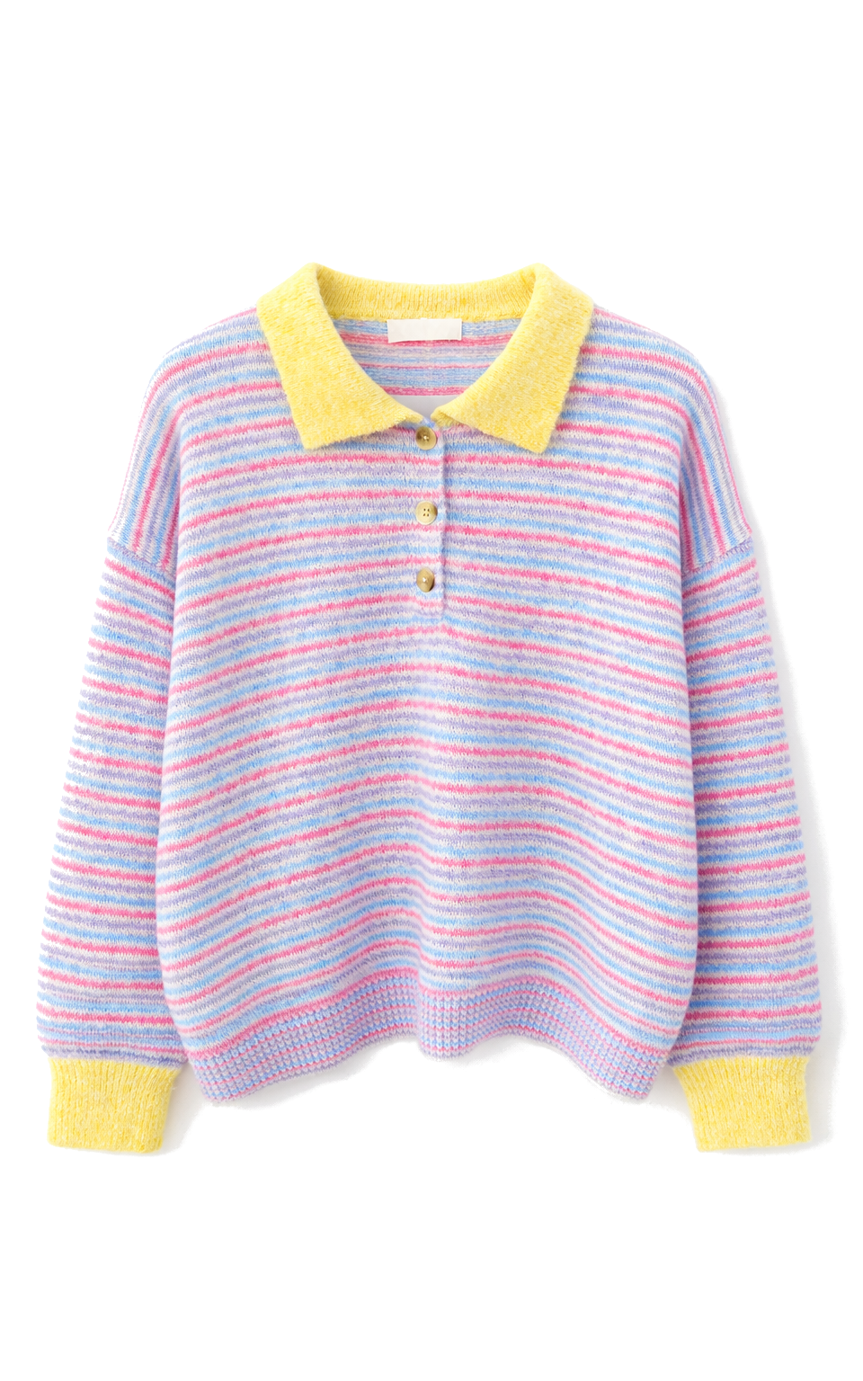 Multi Coloured Striped Sweater