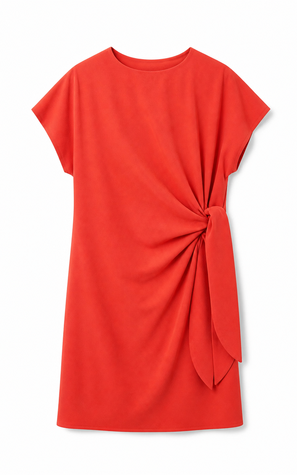 Pepaloves - Short Red Knotted Dress