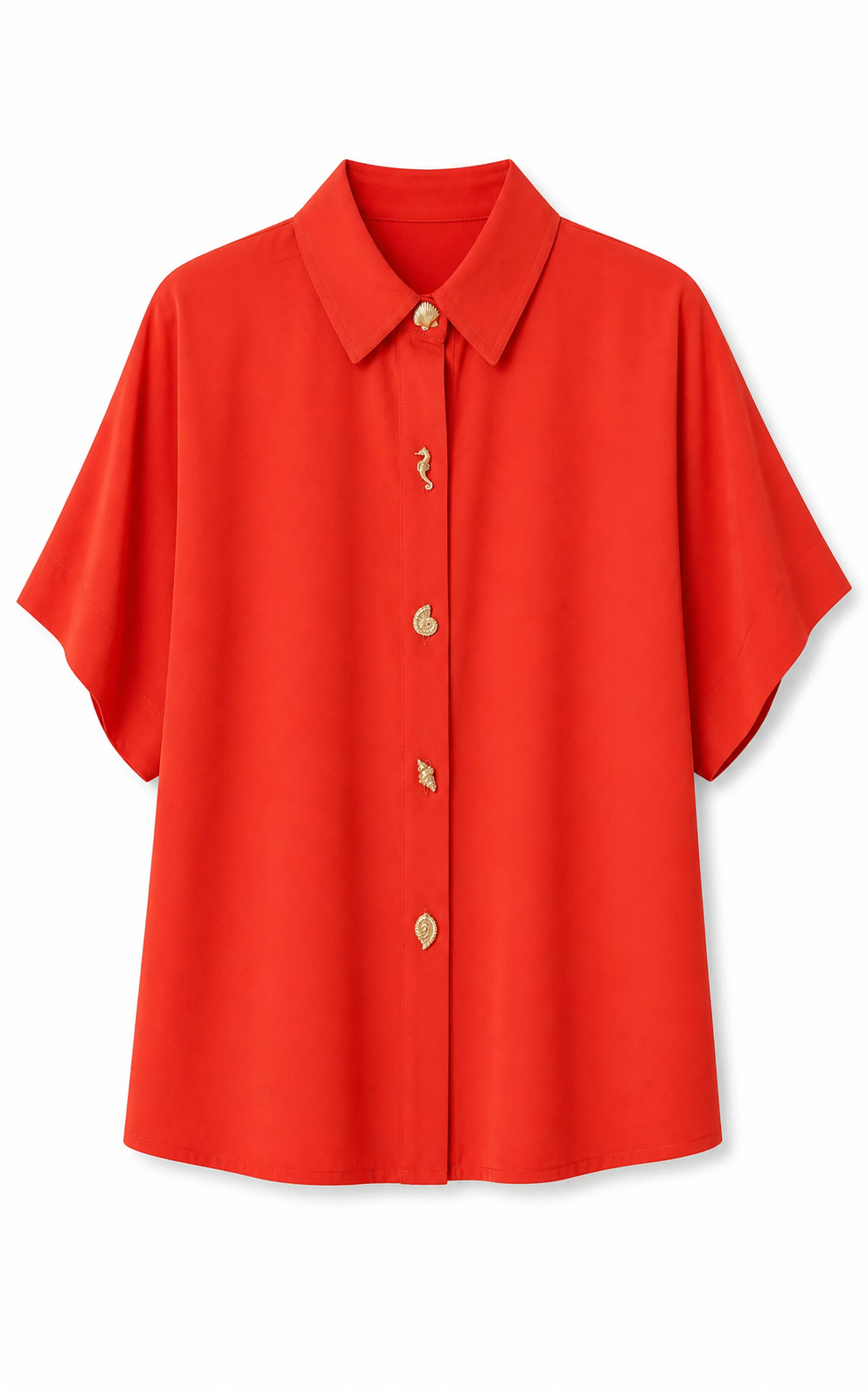 Pepaloves - Red Short Sleeved Shirt