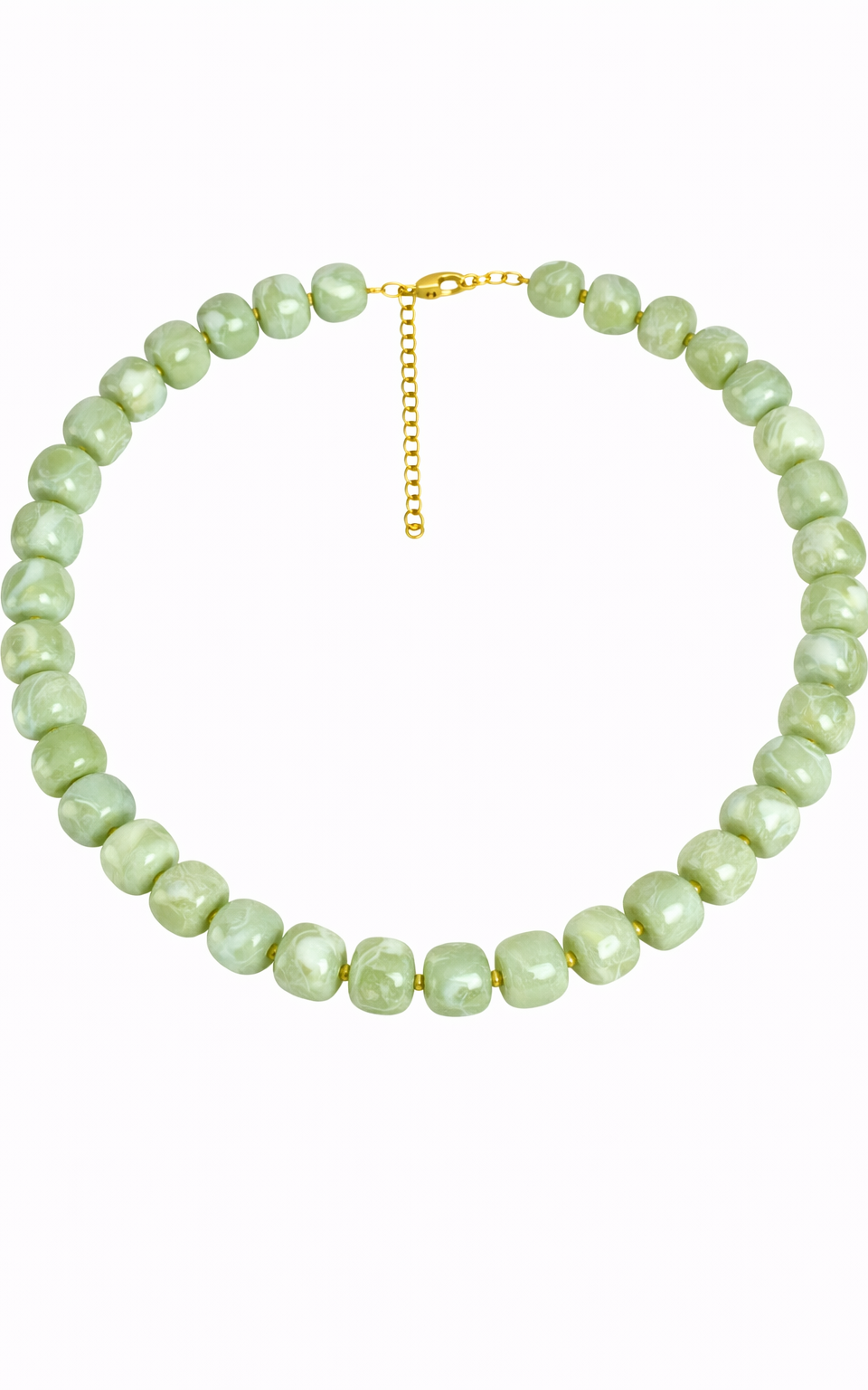 Bold Chunks Ketting Matcha Green