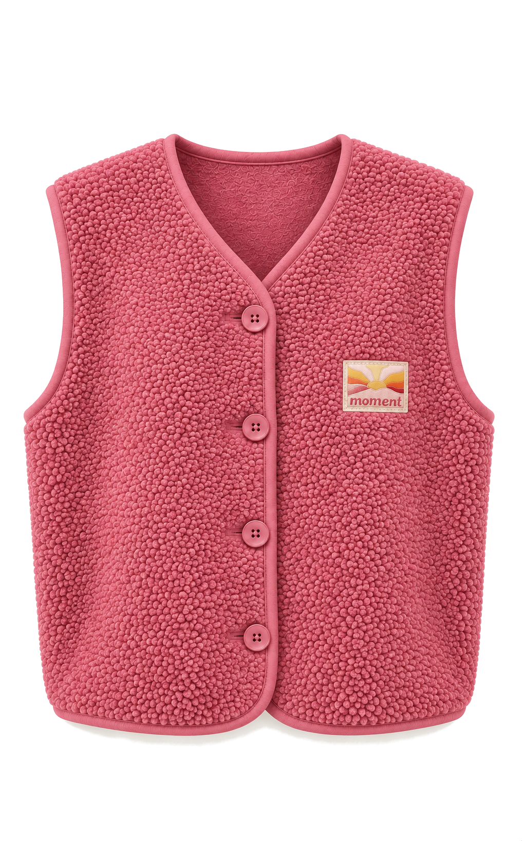 Roze Teddy Vestje
