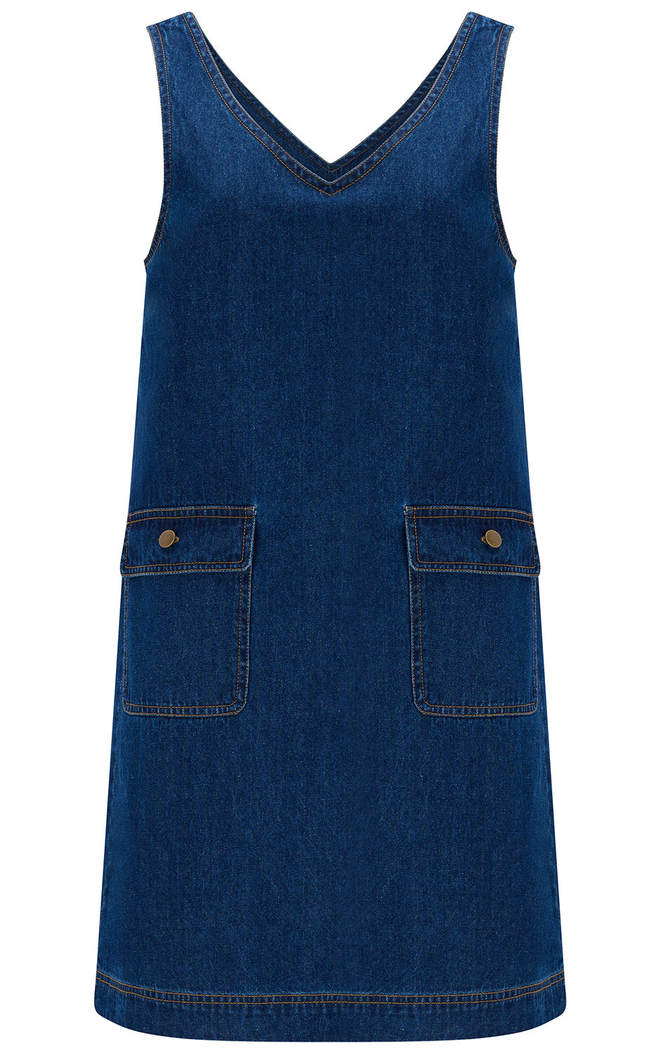 Sugarhill Brighton - Tamia Denim Tunic Dress Indigo Denim