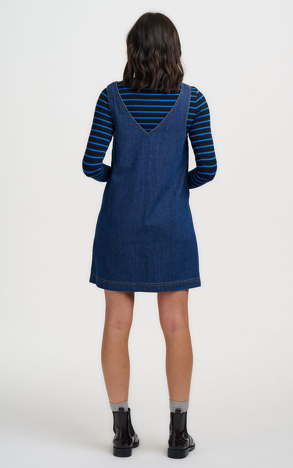 Sugarhill Brighton - Tamia Denim Tunic Dress Indigo Denim