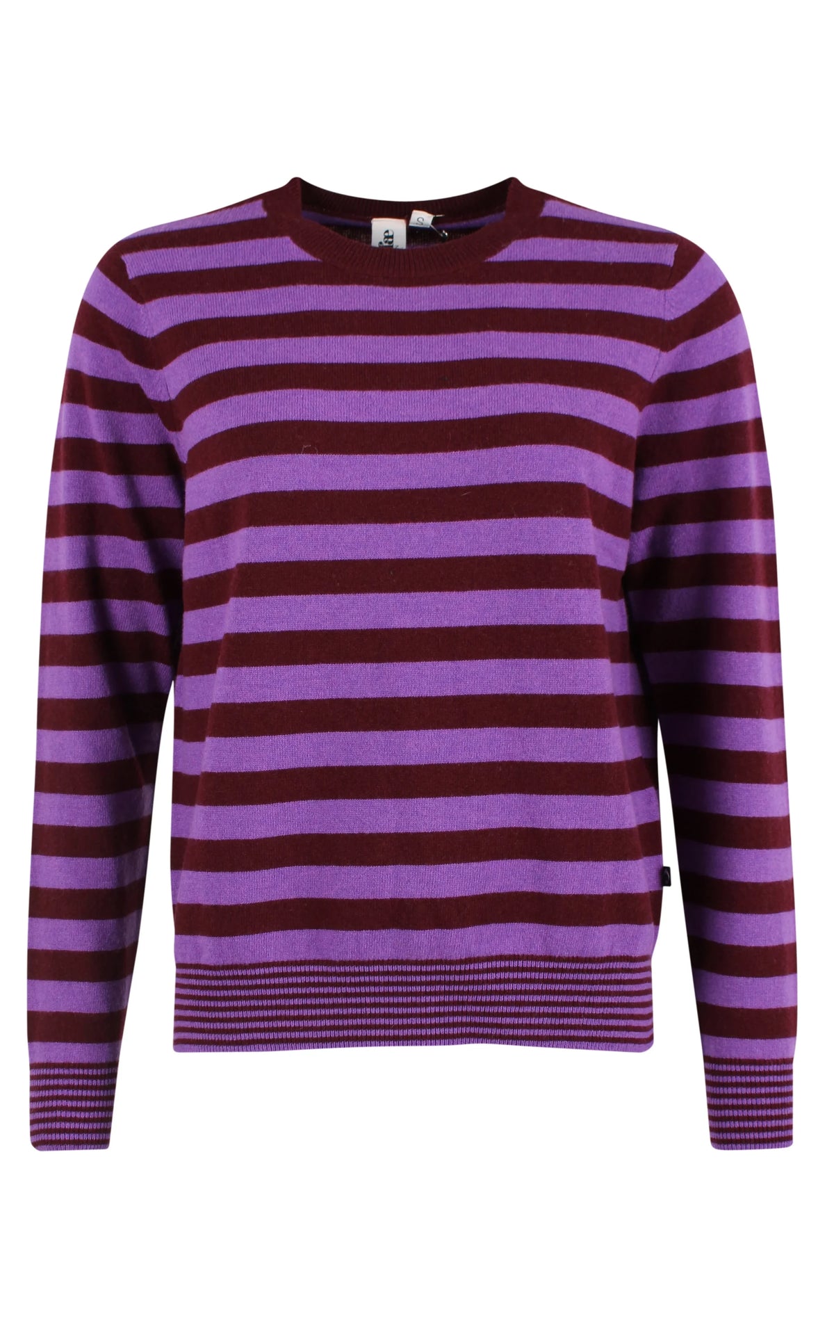 Danefae - Daneletter Merino Wool Sweater Purple Dark Wine