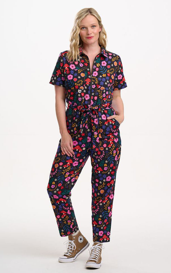 Sugarhill Brighton - Billy Boilersuit Multi Toadstool Floral