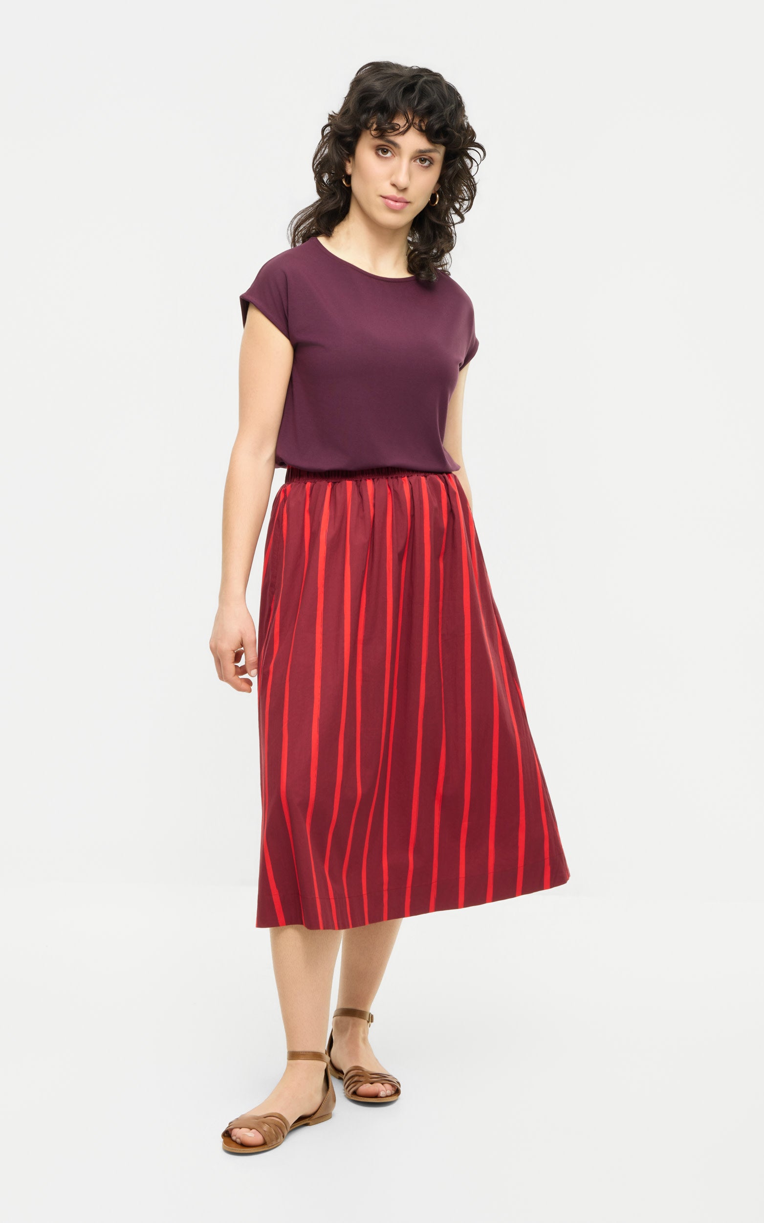 Mademoiselle YéYé - Float On Skirt Stripes