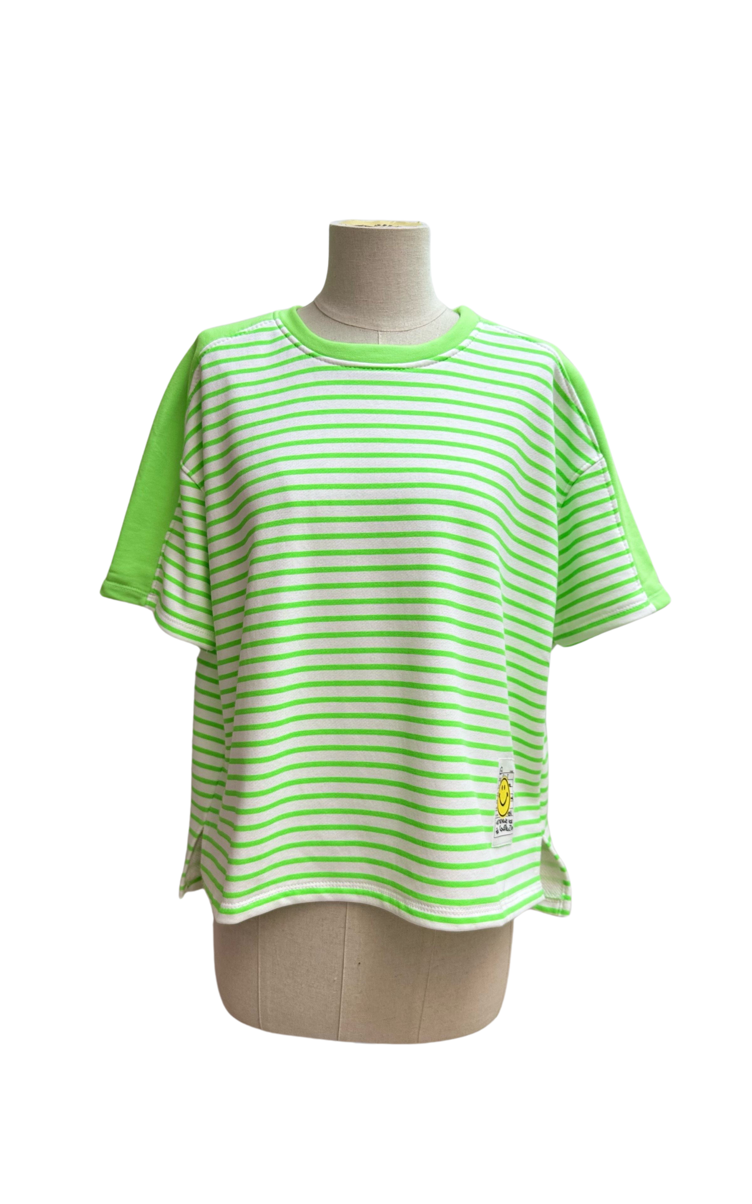 T-shirt Smiley Fluo Groen