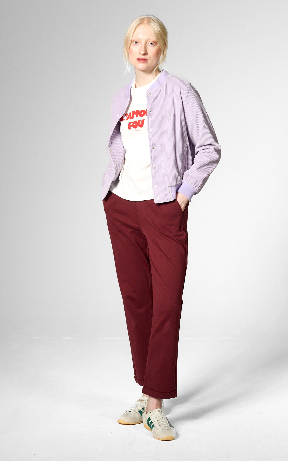 Mademoiselle YéYé - Good Times Collega Jacket Lavender