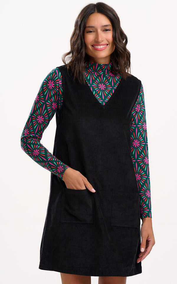 Sugarhill Brighton - Kacy Tunic Dress Black Cord