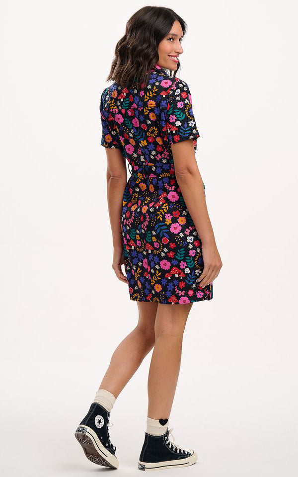 Sugarhill Brighton - Tasha Mini Dress Multi Toadstool Floral