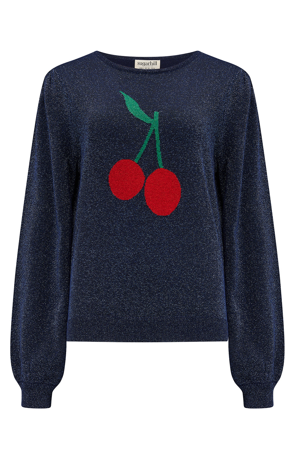 Sugarhill Brighton - Tiff Jumper Navy Cherry Good