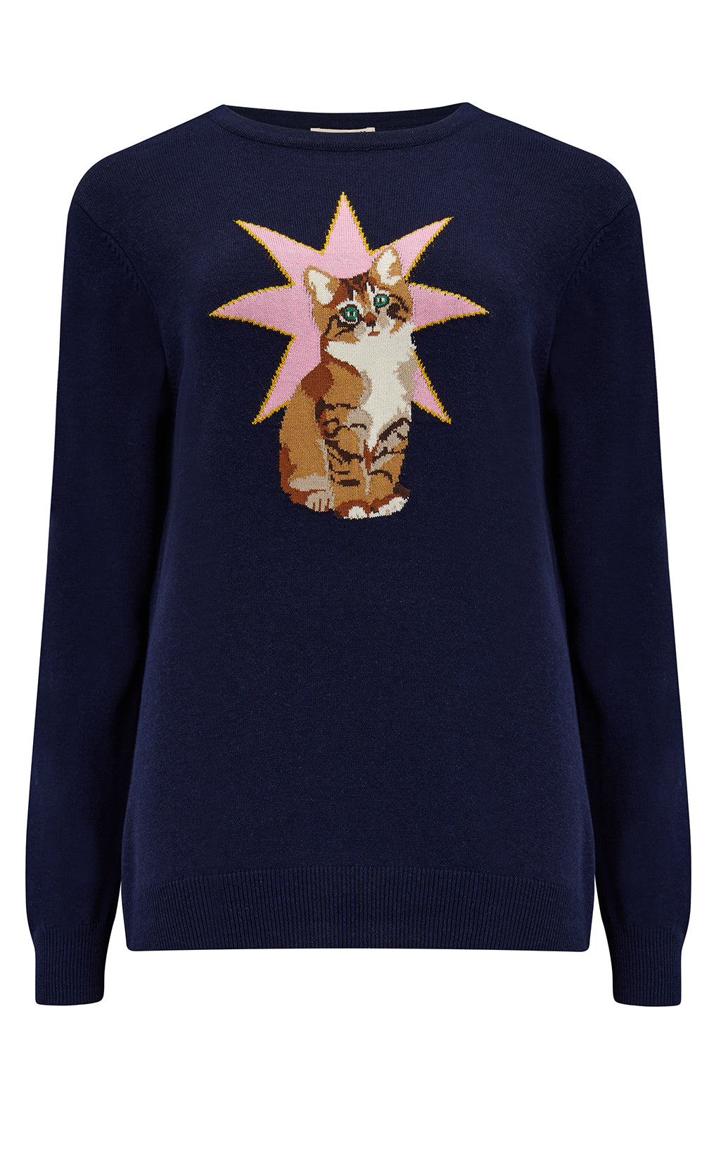 Sugarhill Brighton - Rita Jumper Navy Star Cat