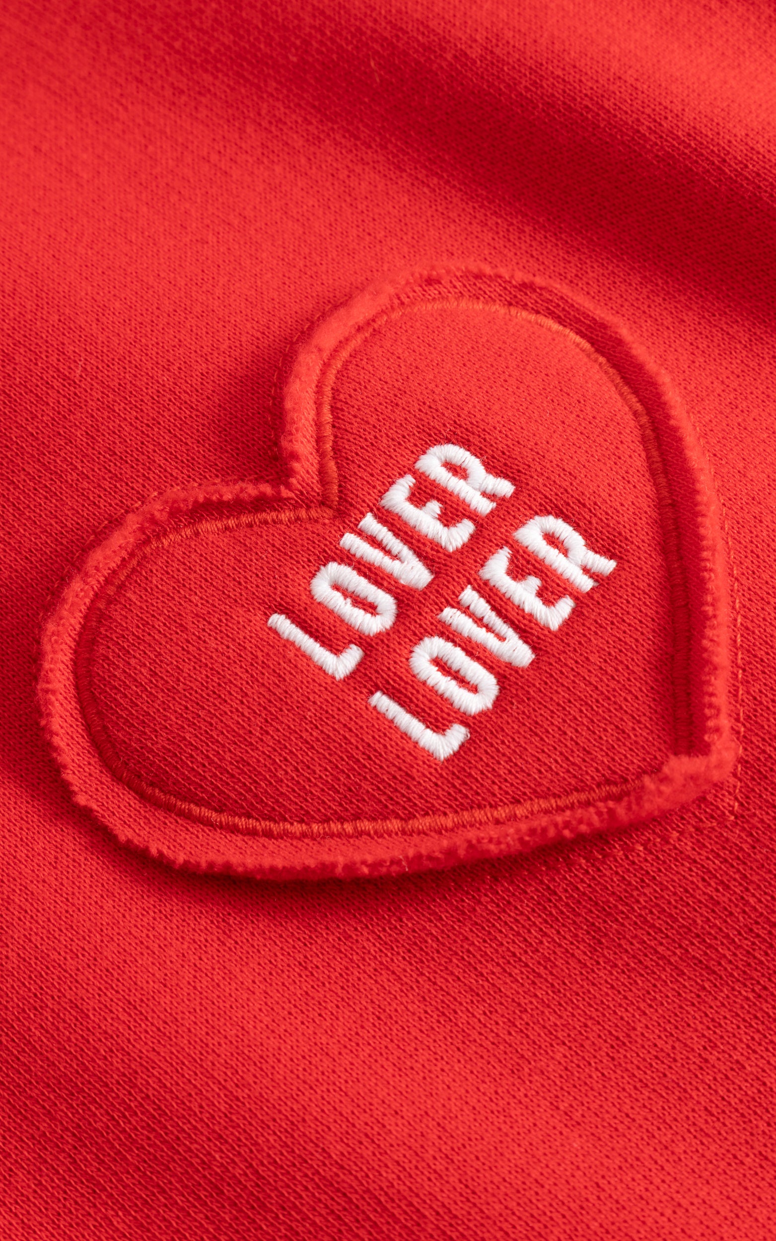 Mademoiselle YéYé - Lover Lover Sweatshirt High Risk Red