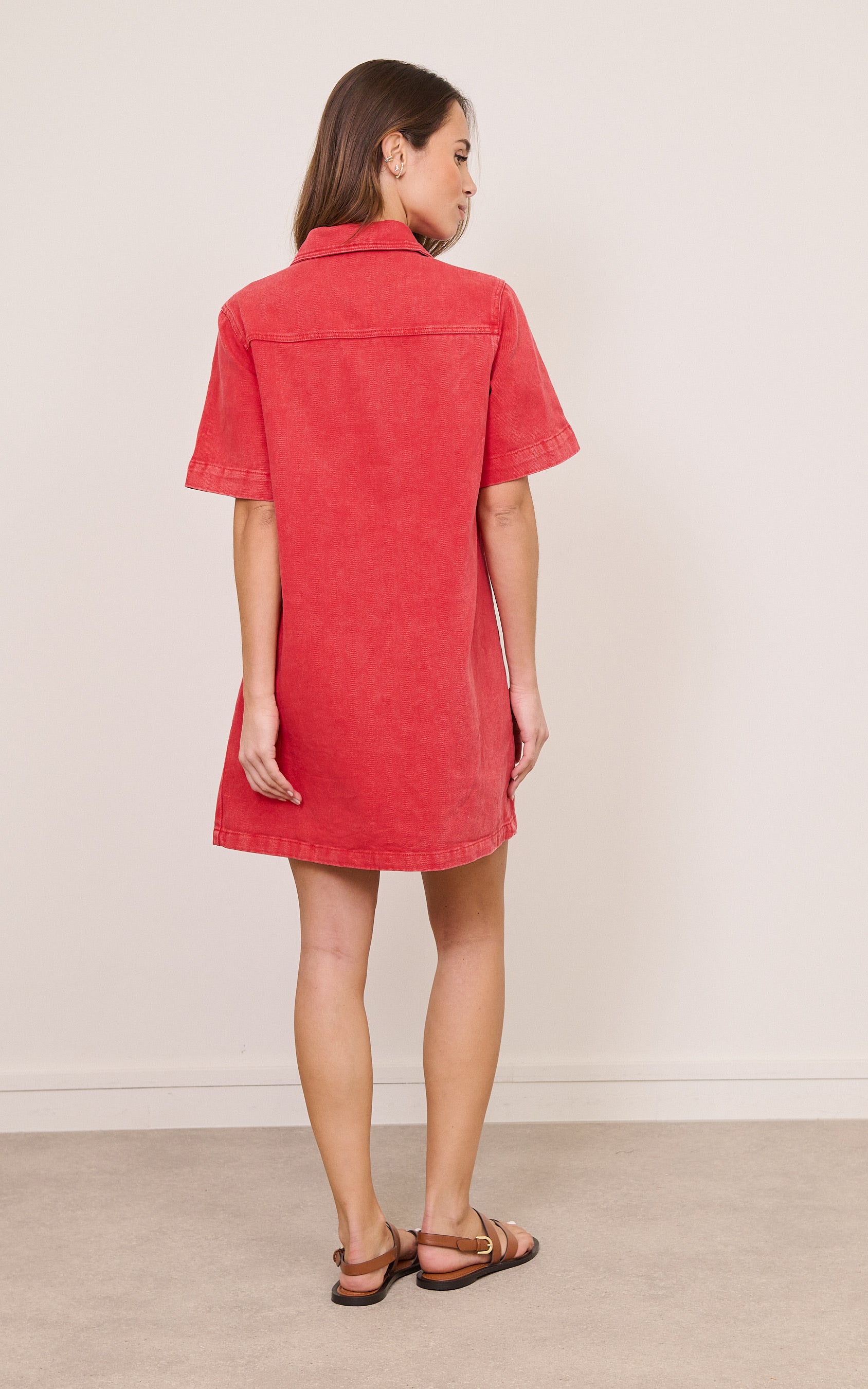 Red Dress Short Sleeve