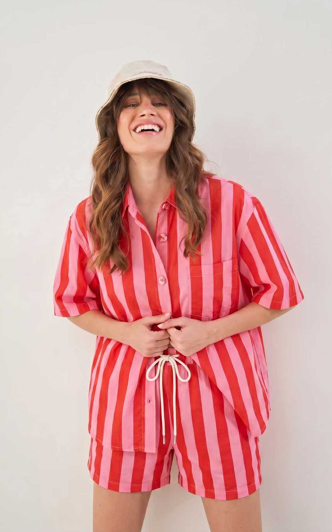 Shirt Red Pink